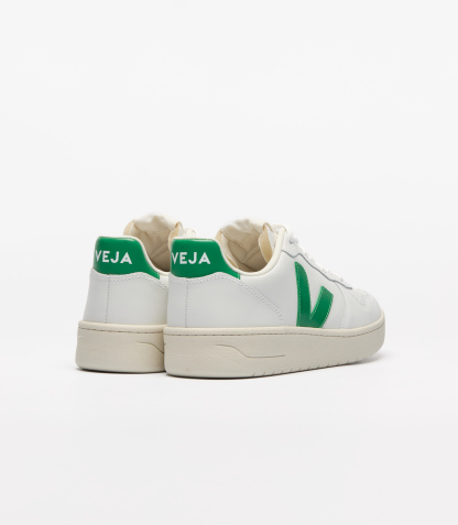 V-10 LEATHER WHITE EMERAUDE
