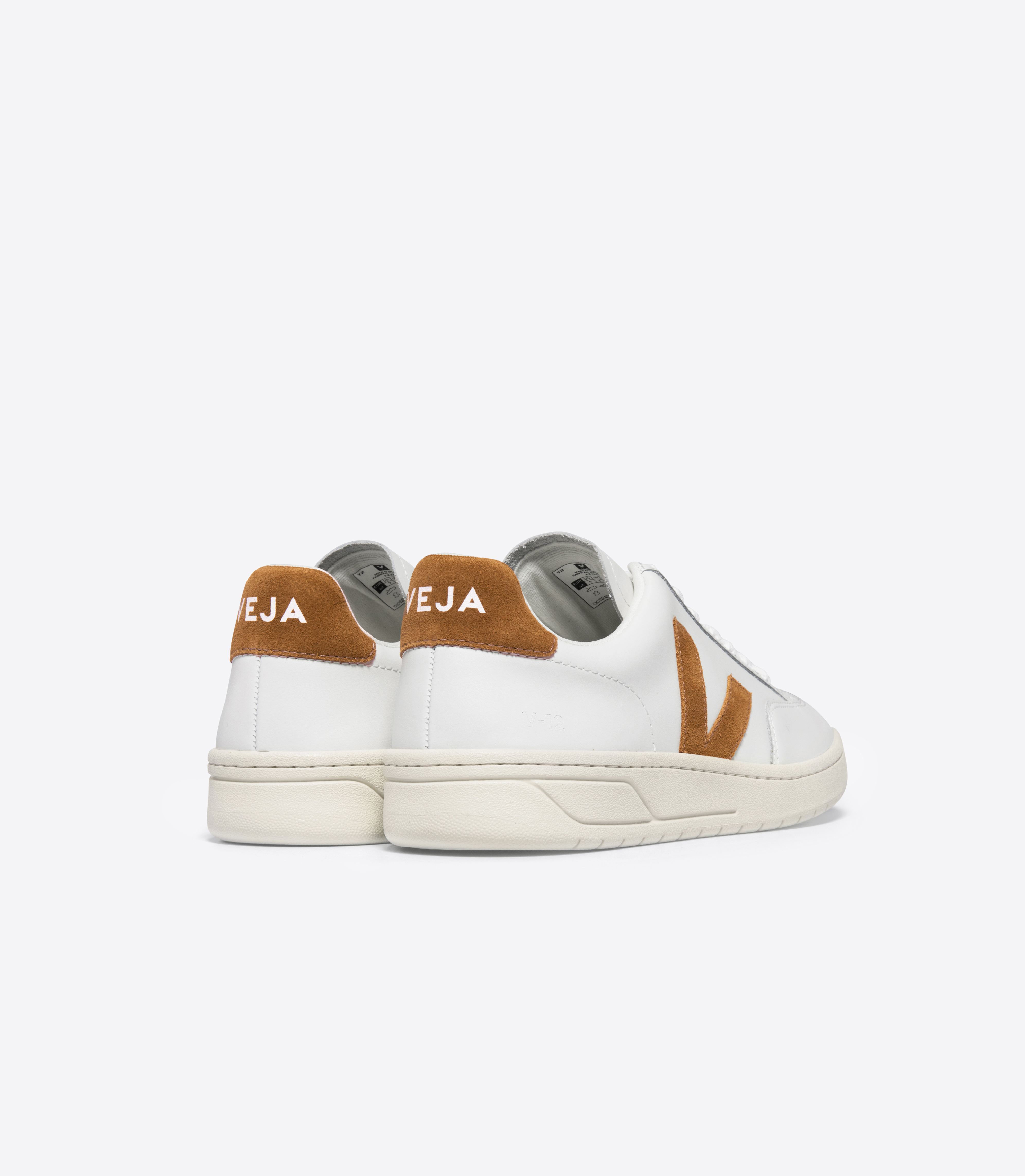 V-12 LEATHER WHITE CAMEL