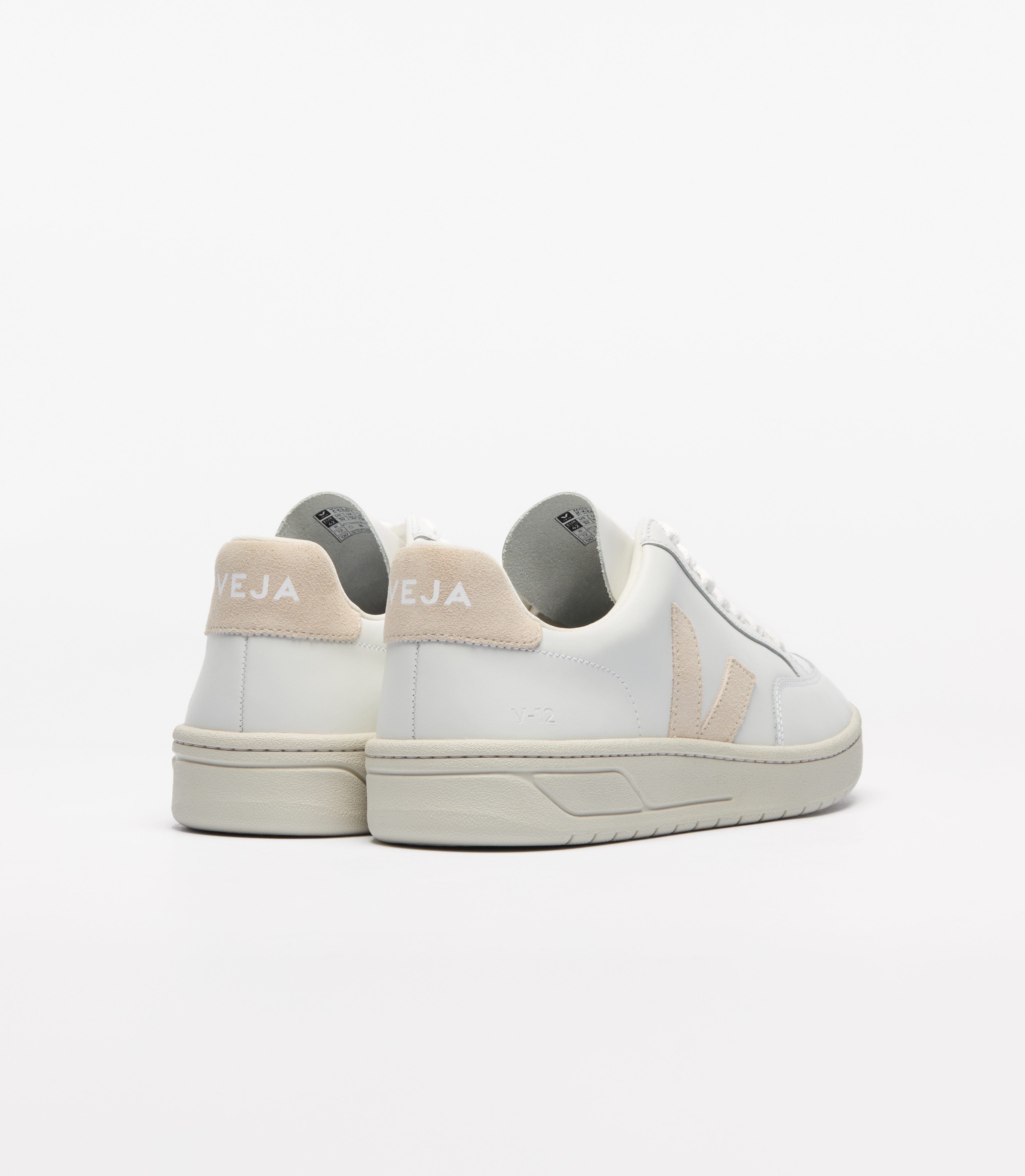 V-12 LEATHER WHITE SABLE