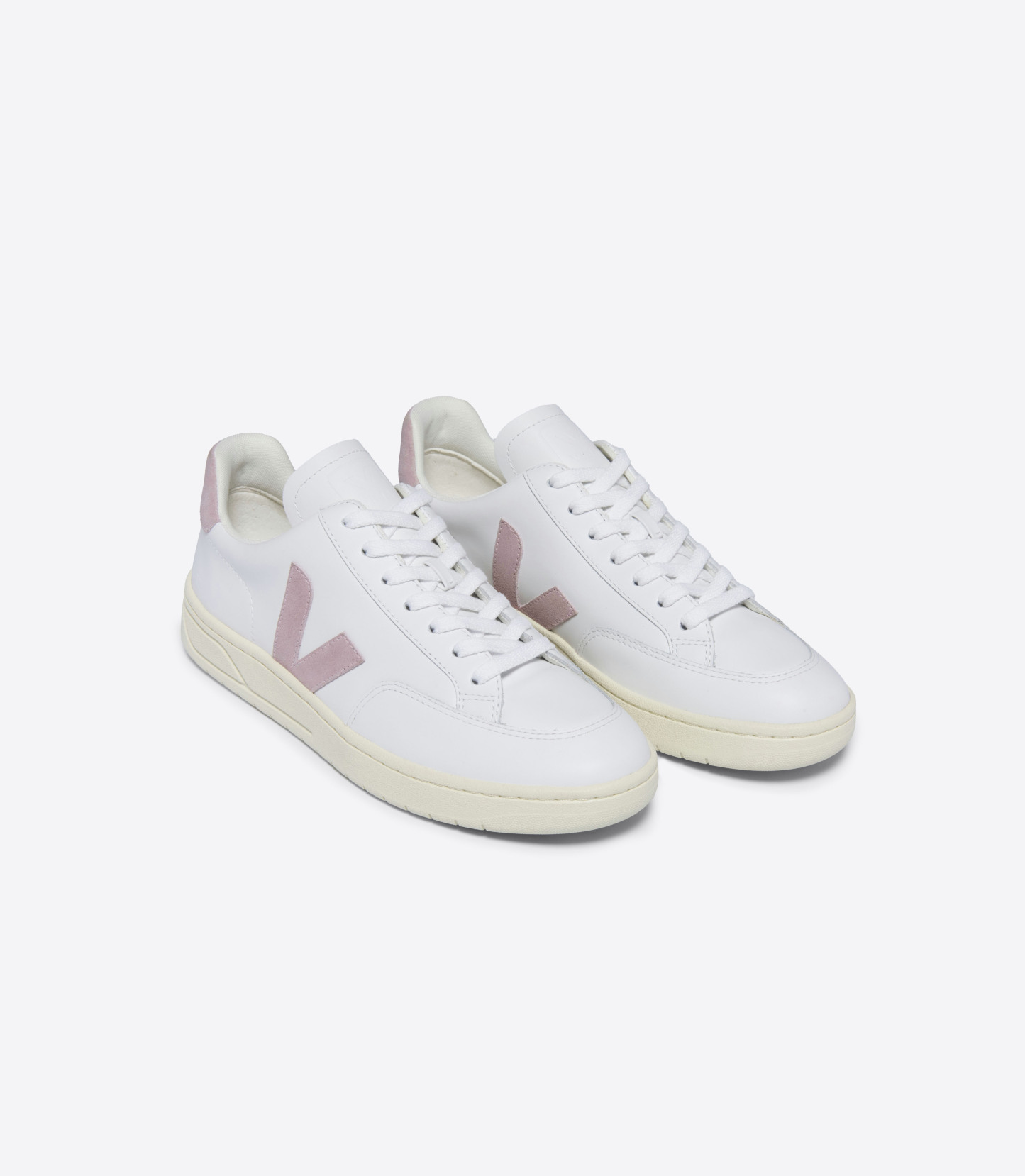 V-12 LEATHER WHITE BABE