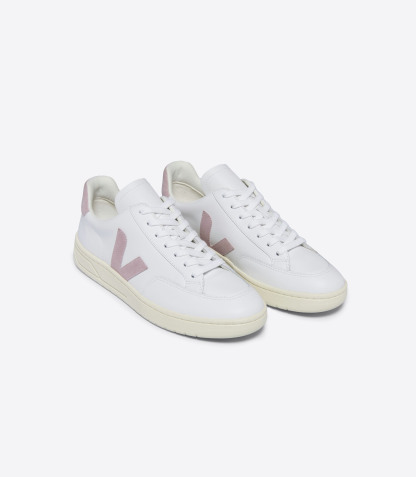 V-12 LEATHER WHITE BABE