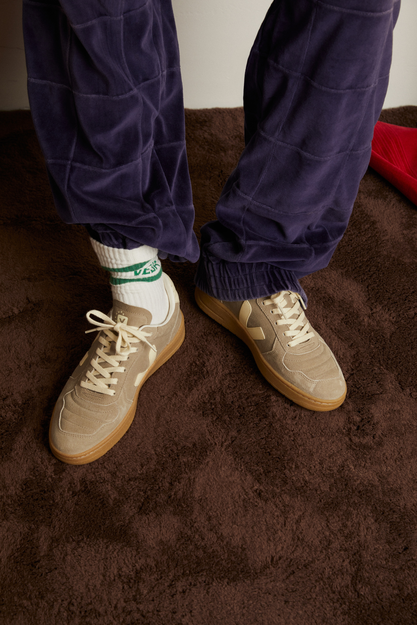 V-82 II SUEDE TAUPE CALCAIRE NATURAL