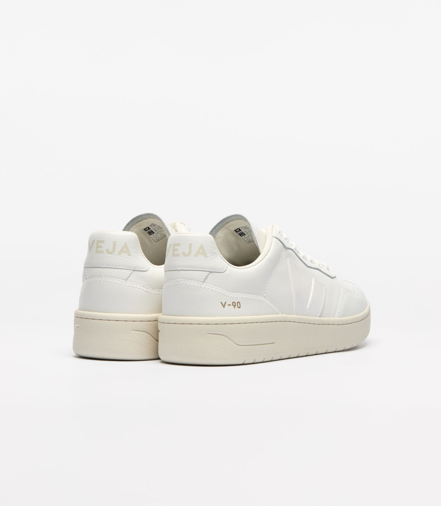 V-90 LEATHER WHITE