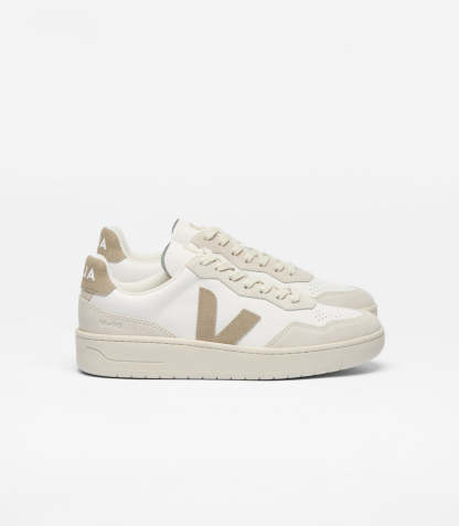 V-90 LEATHER WHITE TAUPE