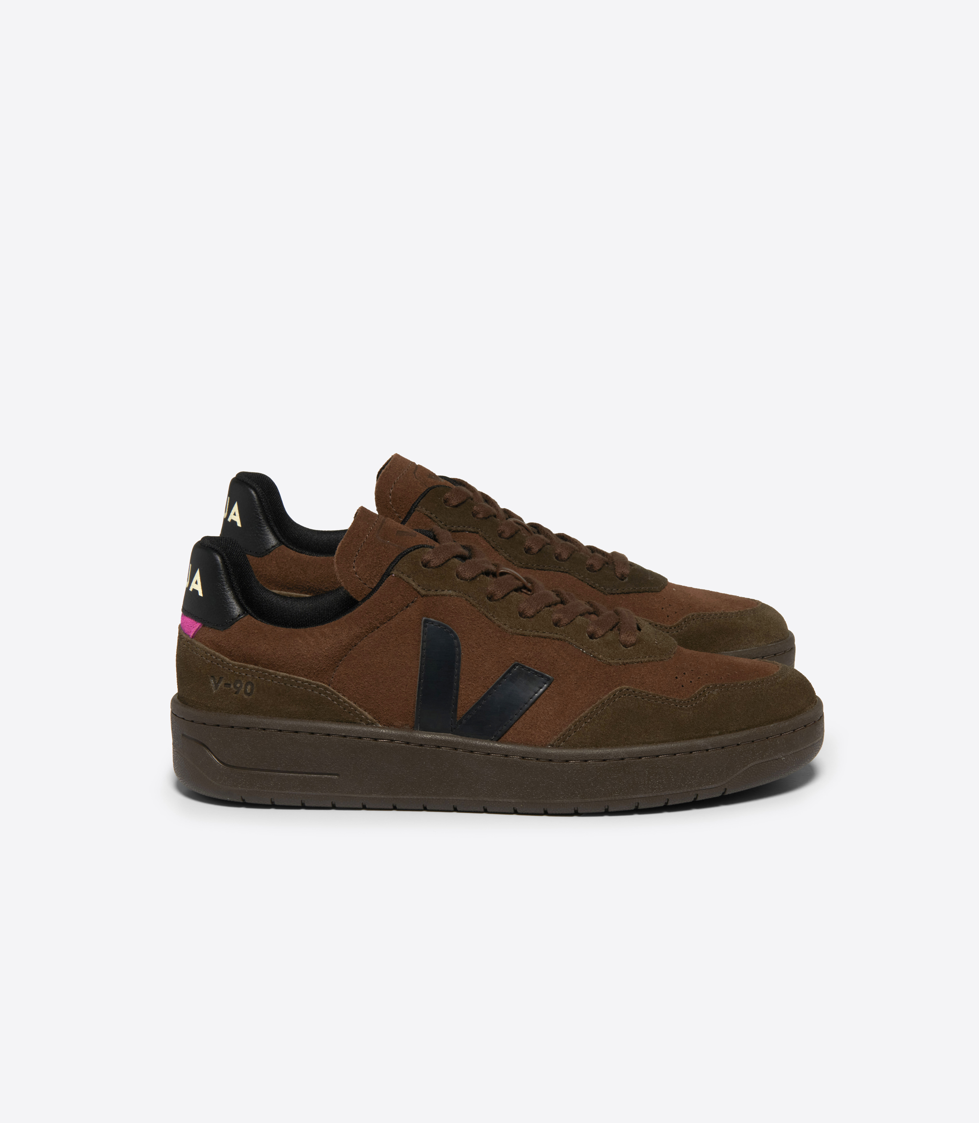 V-90 SUEDE WALNUT BLACK