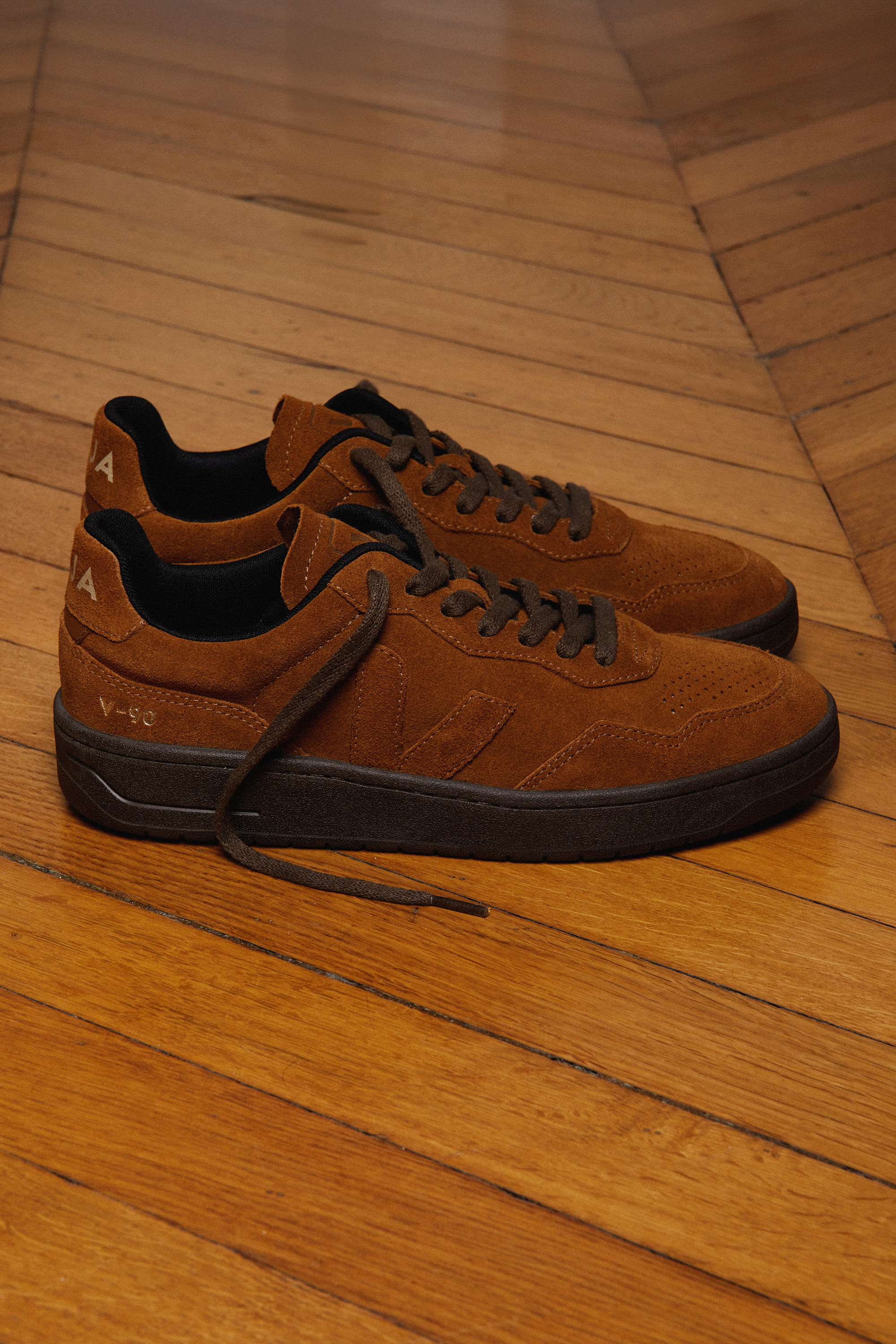 V-90 SUEDE FULL COGNAC EAGLE