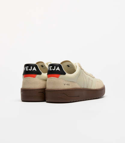 V-90 LEATHER BEIGE ALMOND BLACK