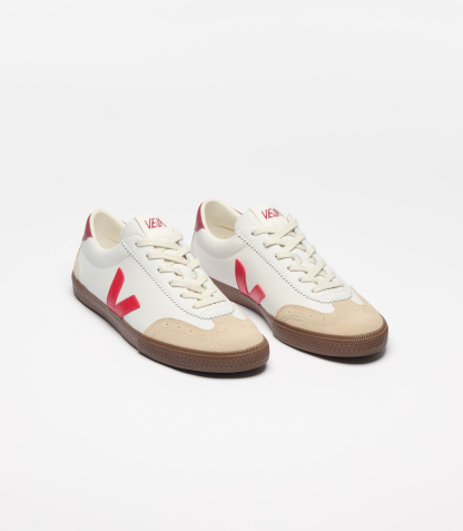 VOLLEY LEATHER WHITE PEKIN BARK