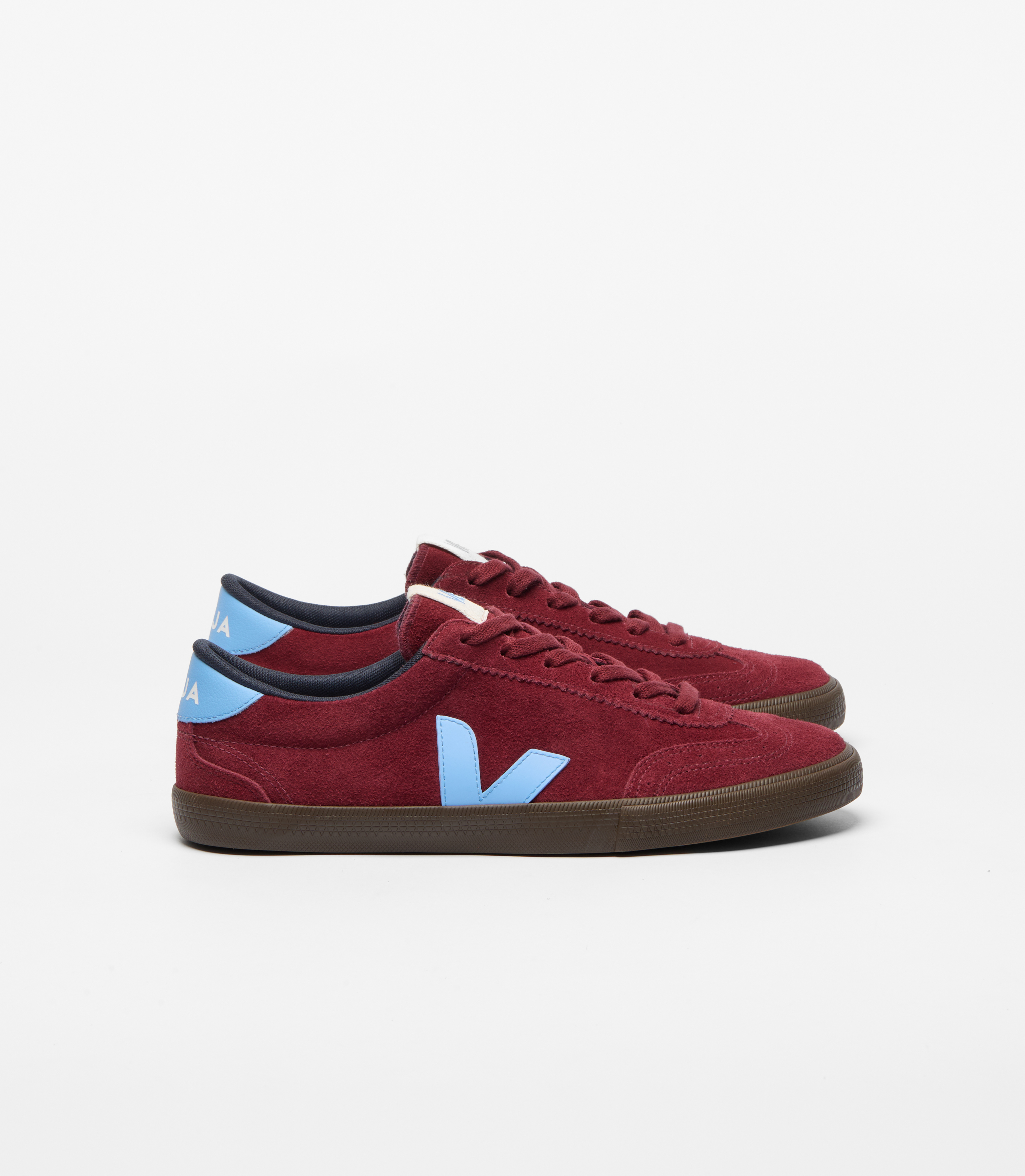 VOLLEY SUEDE GRENAT AQUA EAGLE