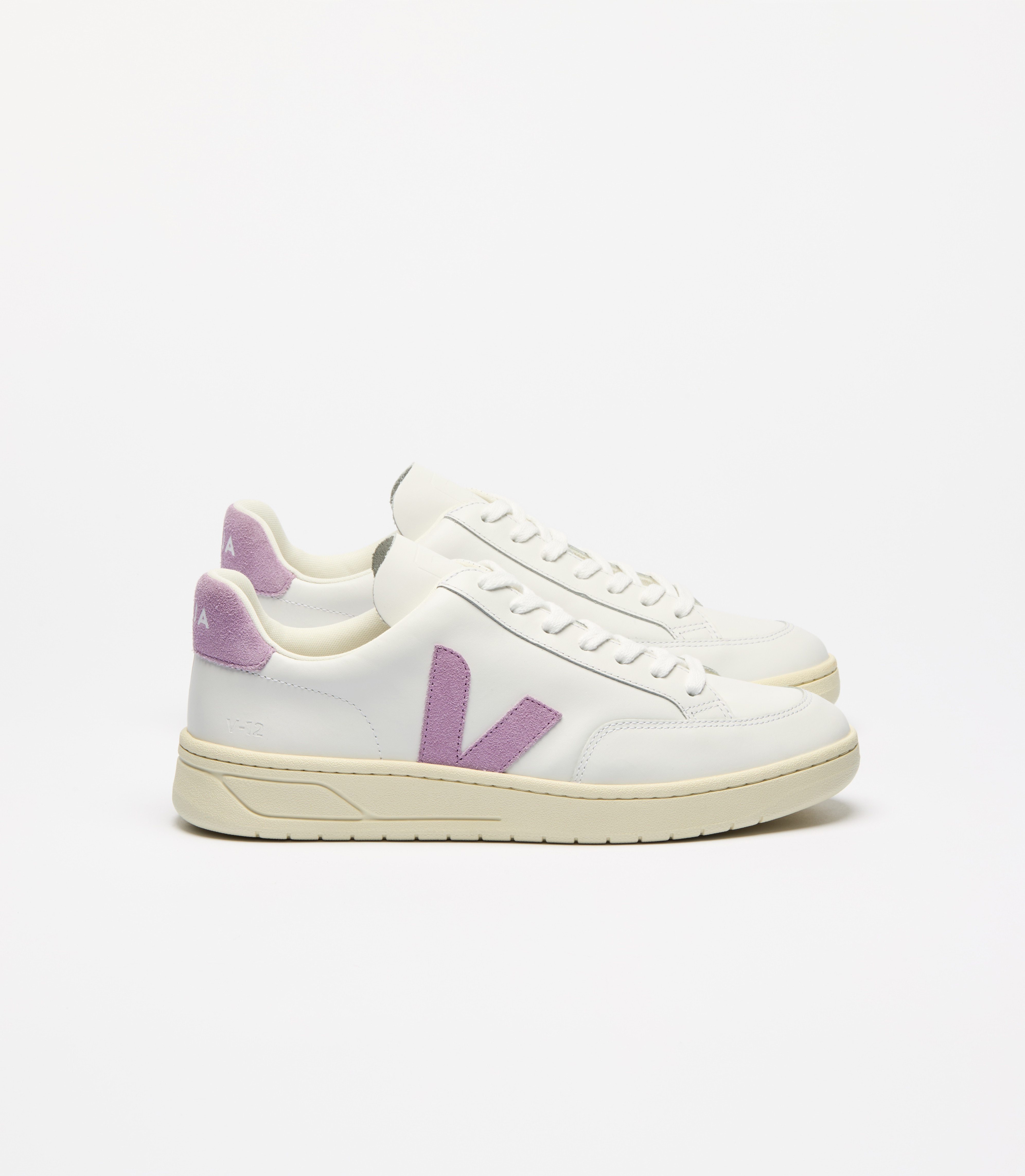 V-12 LEATHER WHITE ORCHID