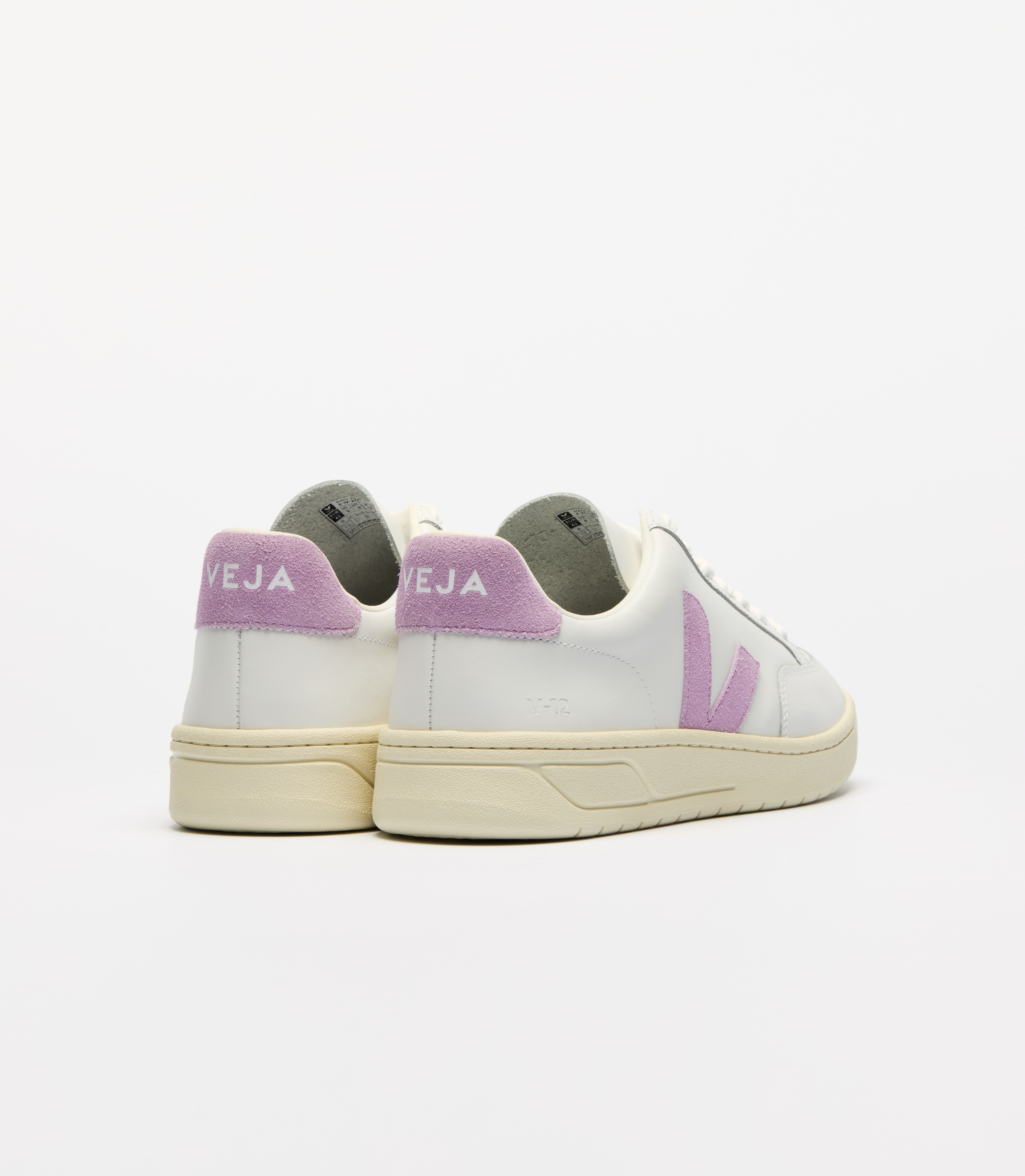 V-12 LEATHER WHITE ORCHID