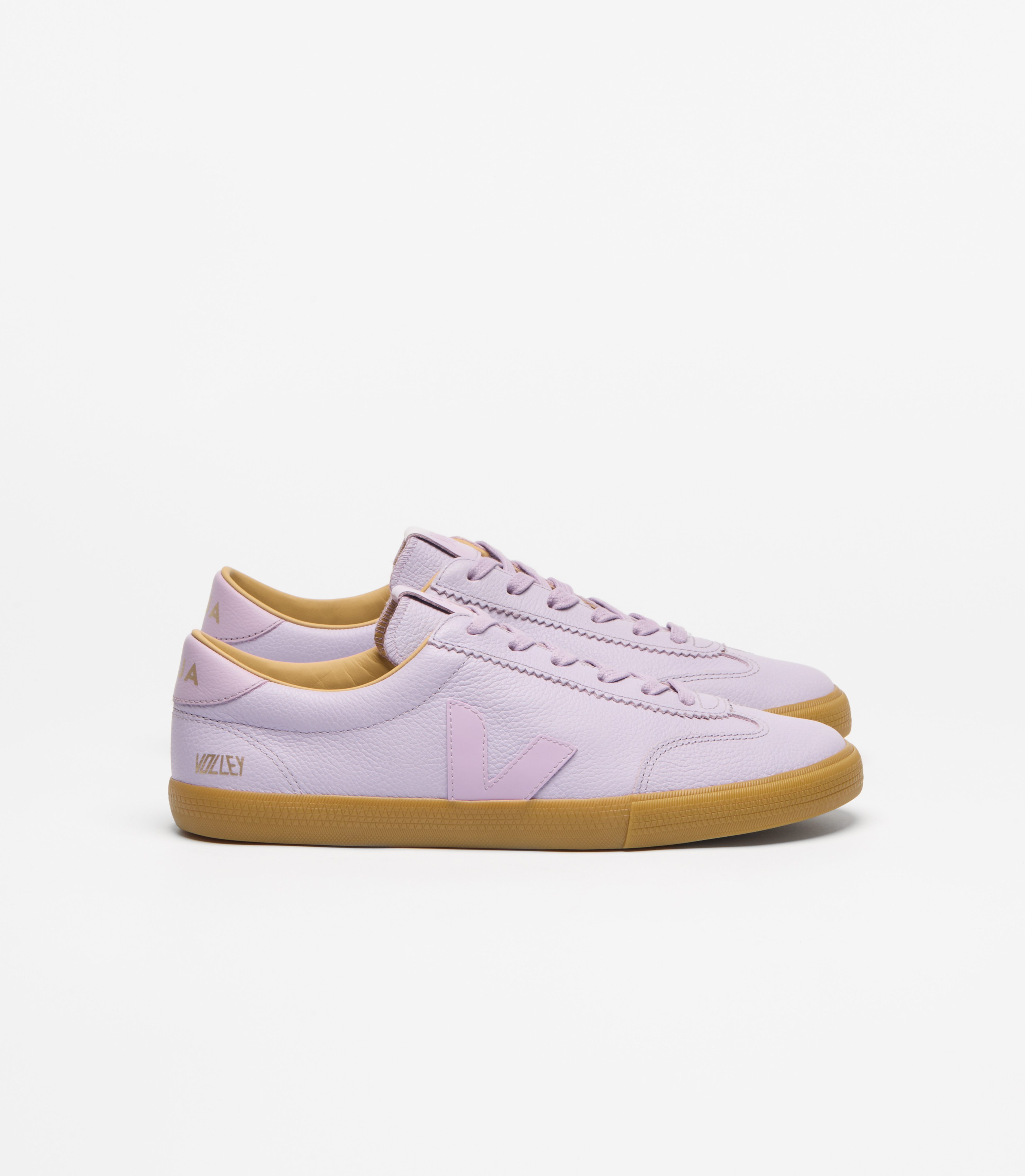 VOLLEY SIGNATURE GRAINED OILED LEATHER ORCHID