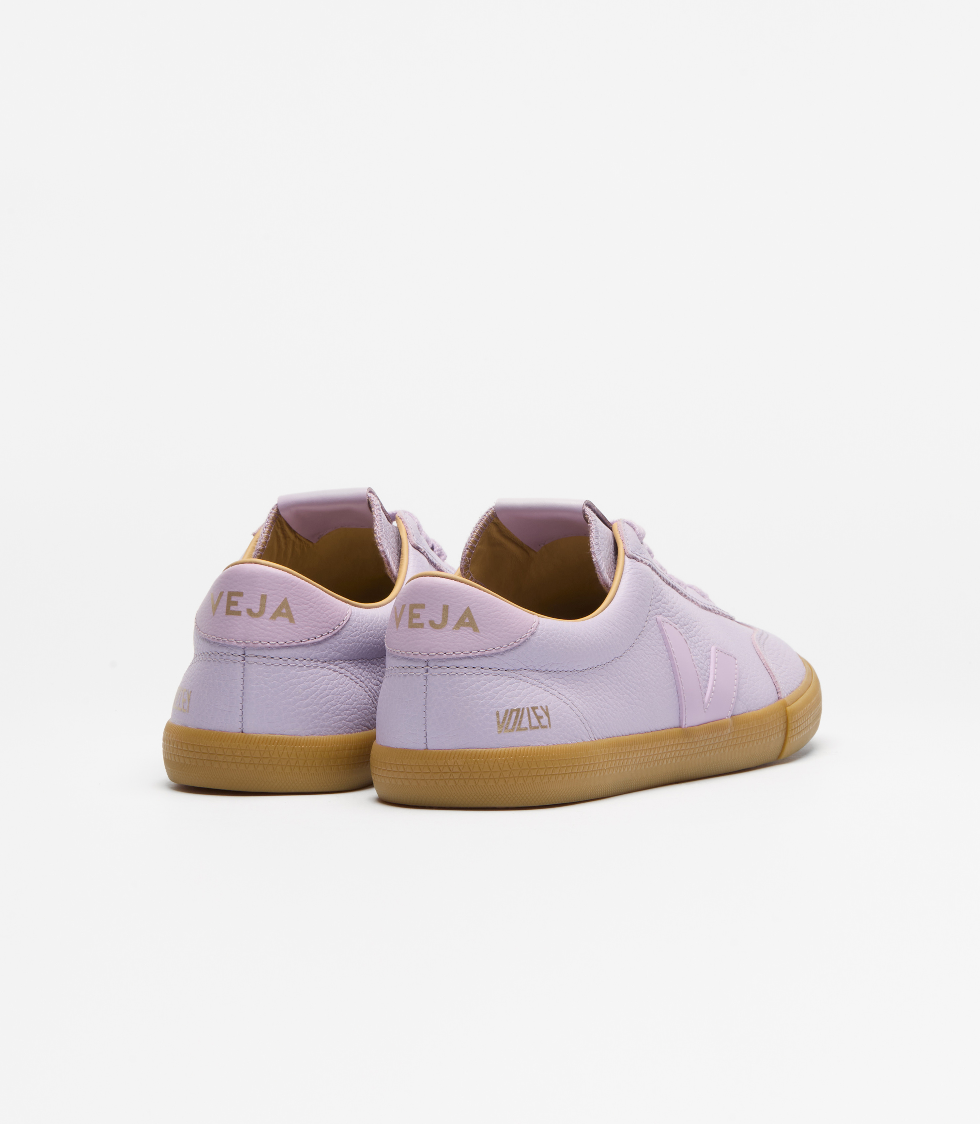 VOLLEY SIGNATURE GRAINED OILED LEATHER ORCHID