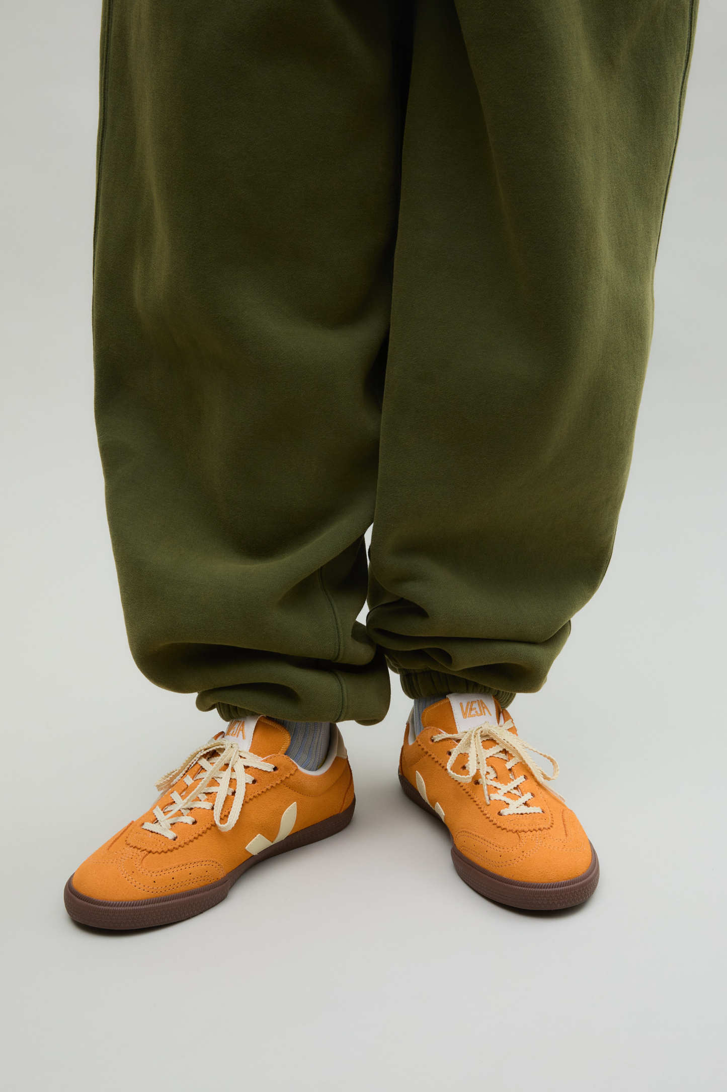 VOLLEY SUEDE MANGO CALCAIRE BARK
