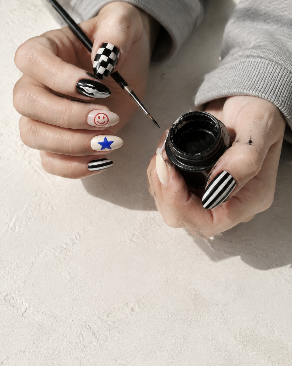 Custom Nail Set – Made to Order worn