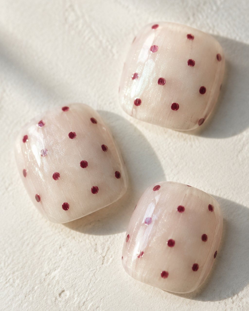Sugar Dot close-up of the brushwork