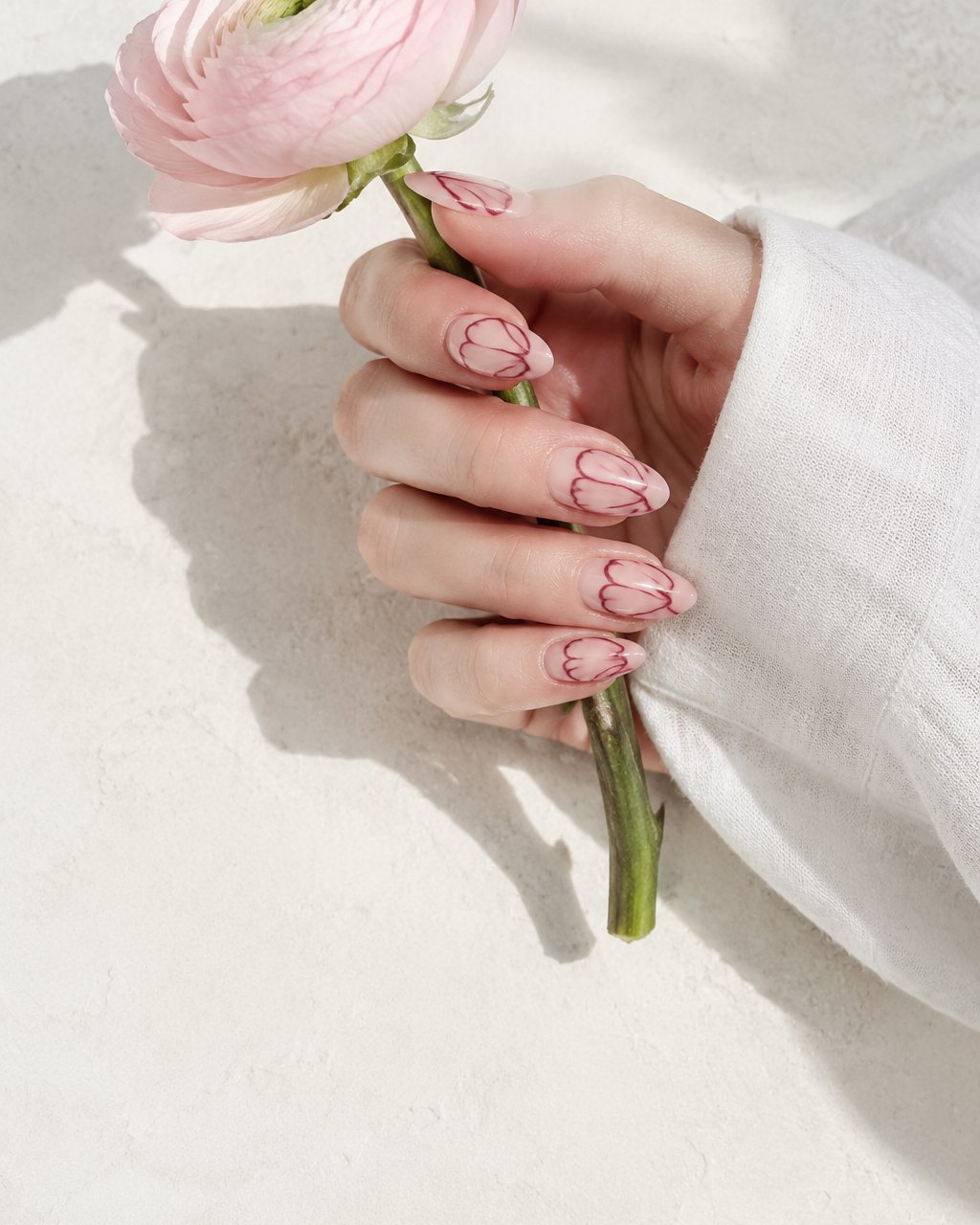 Petal Line worn