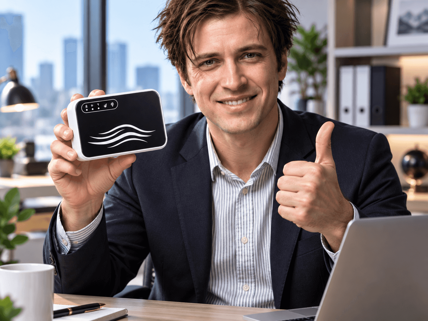 Kompakter mobiler WLAN-Router