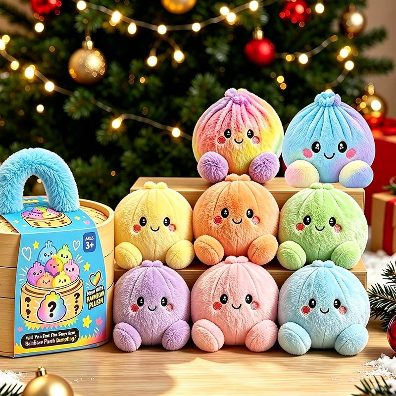 Plush Stuffed Dumpling Squishies