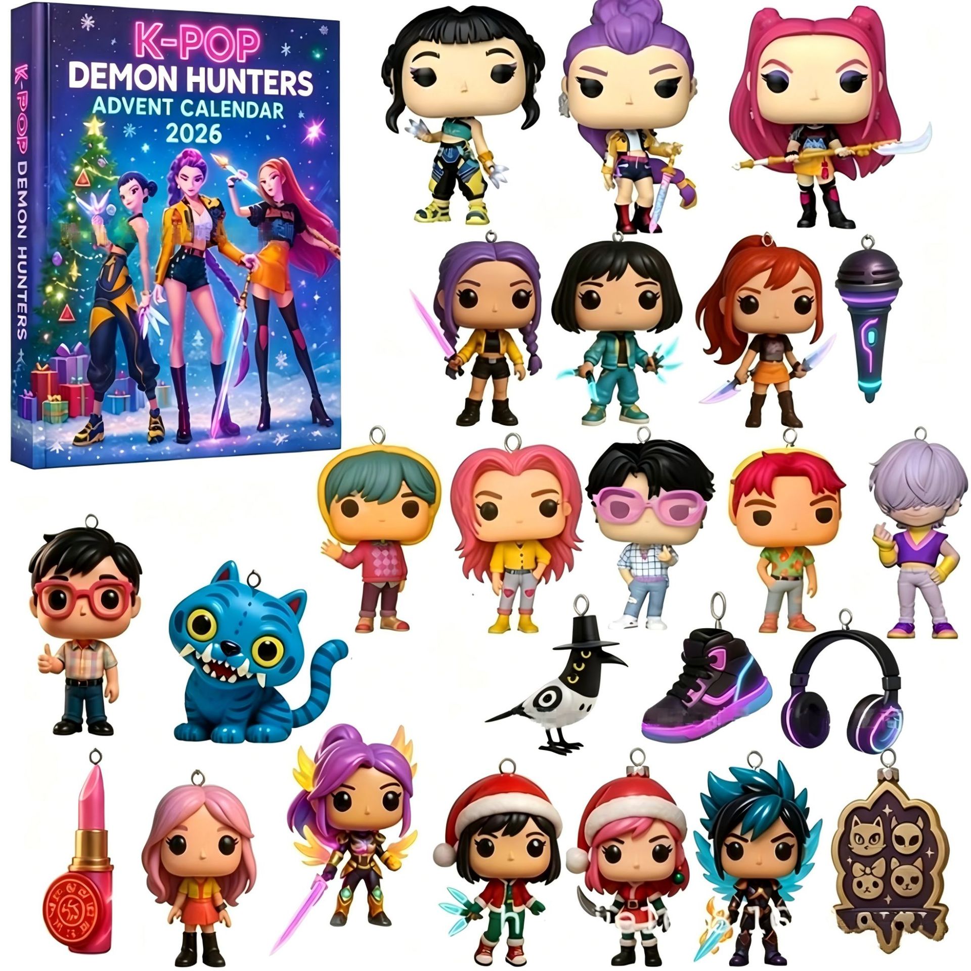 Kpop Advent Calendar Toys