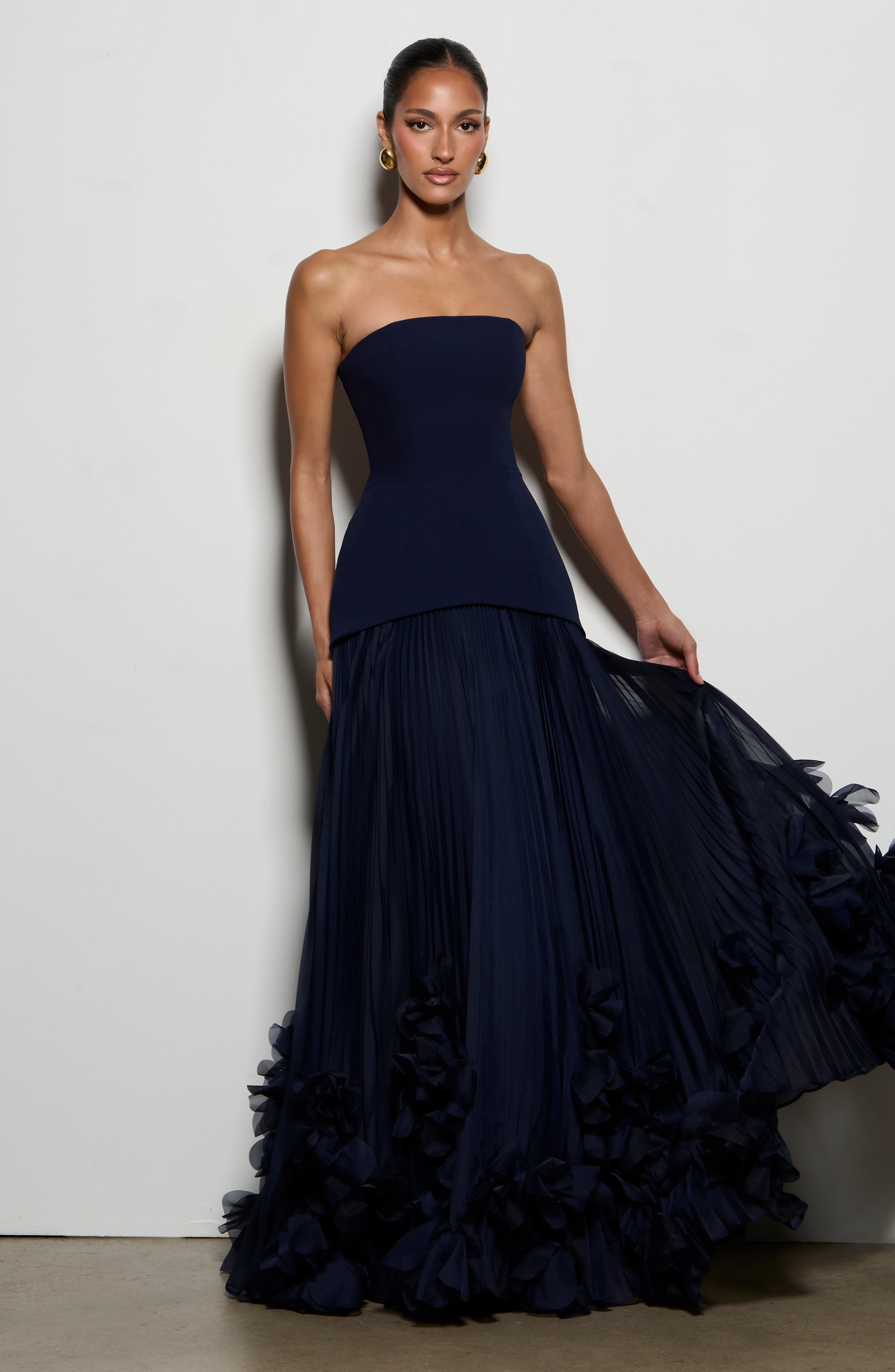 Seraphina Gown - Navy – Ansicht 6