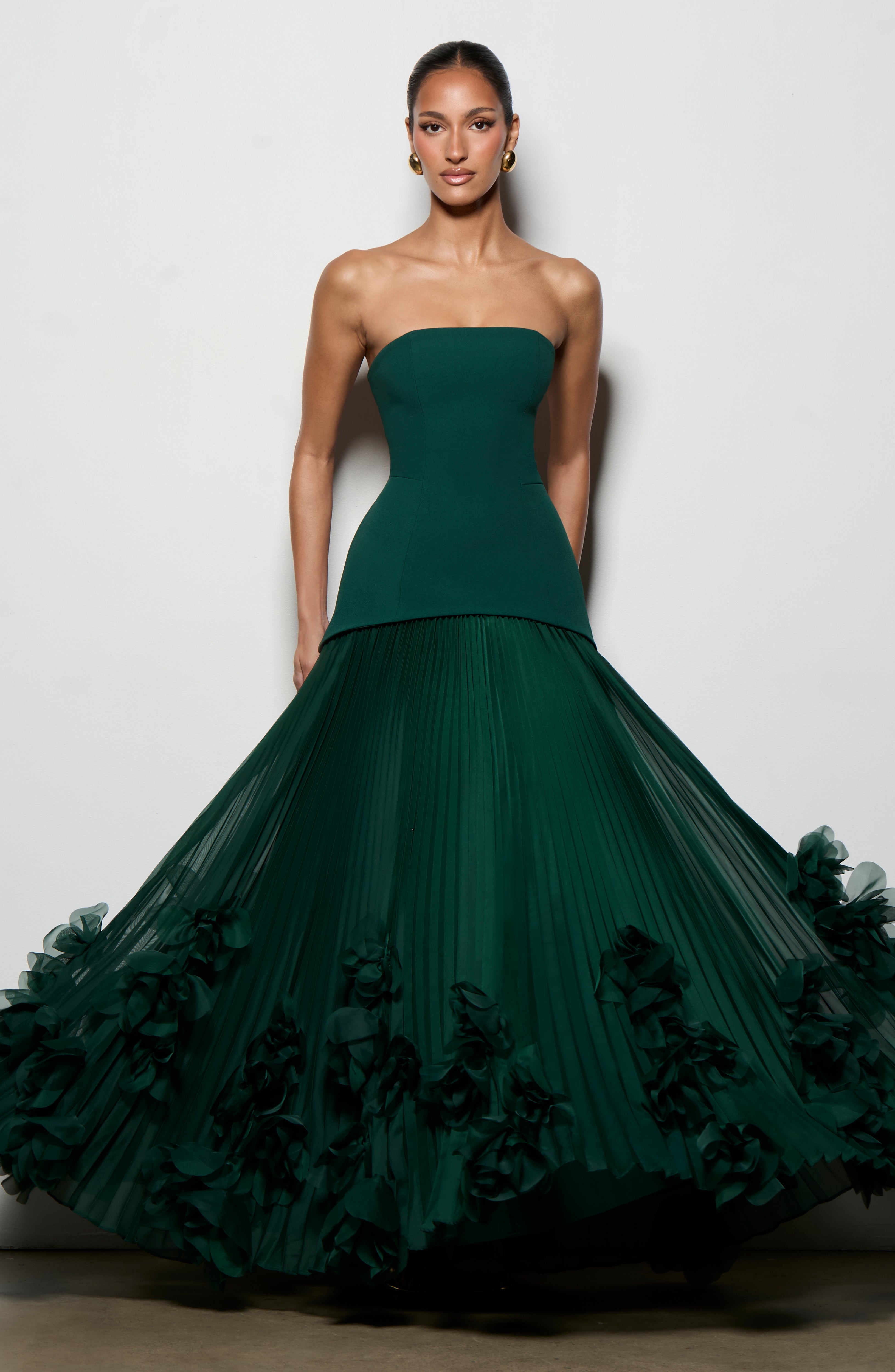 Seraphina Gown - Emerald – Ansicht 8