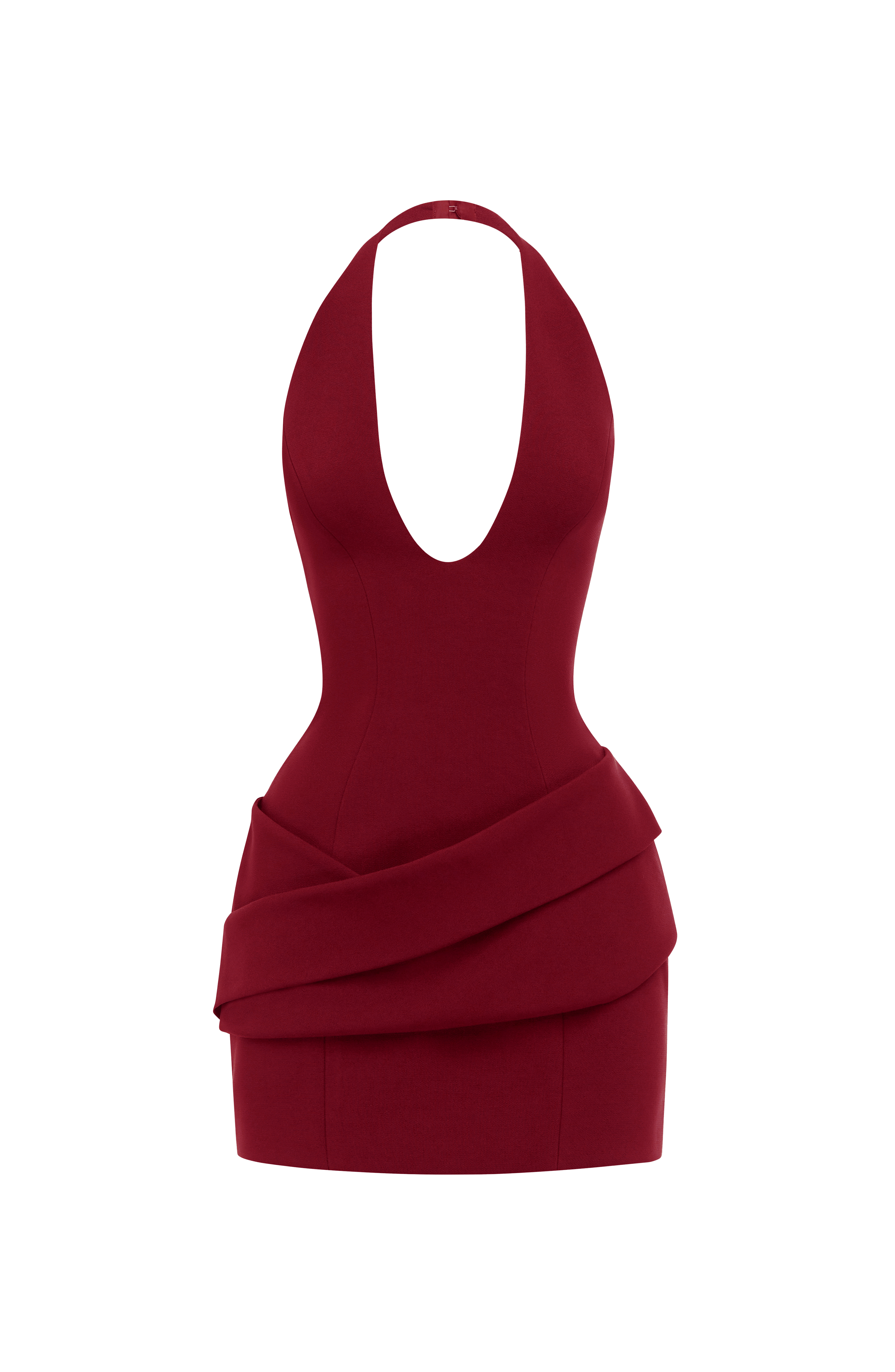 Adaline Mini Dress - Burgundy – Ansicht 7