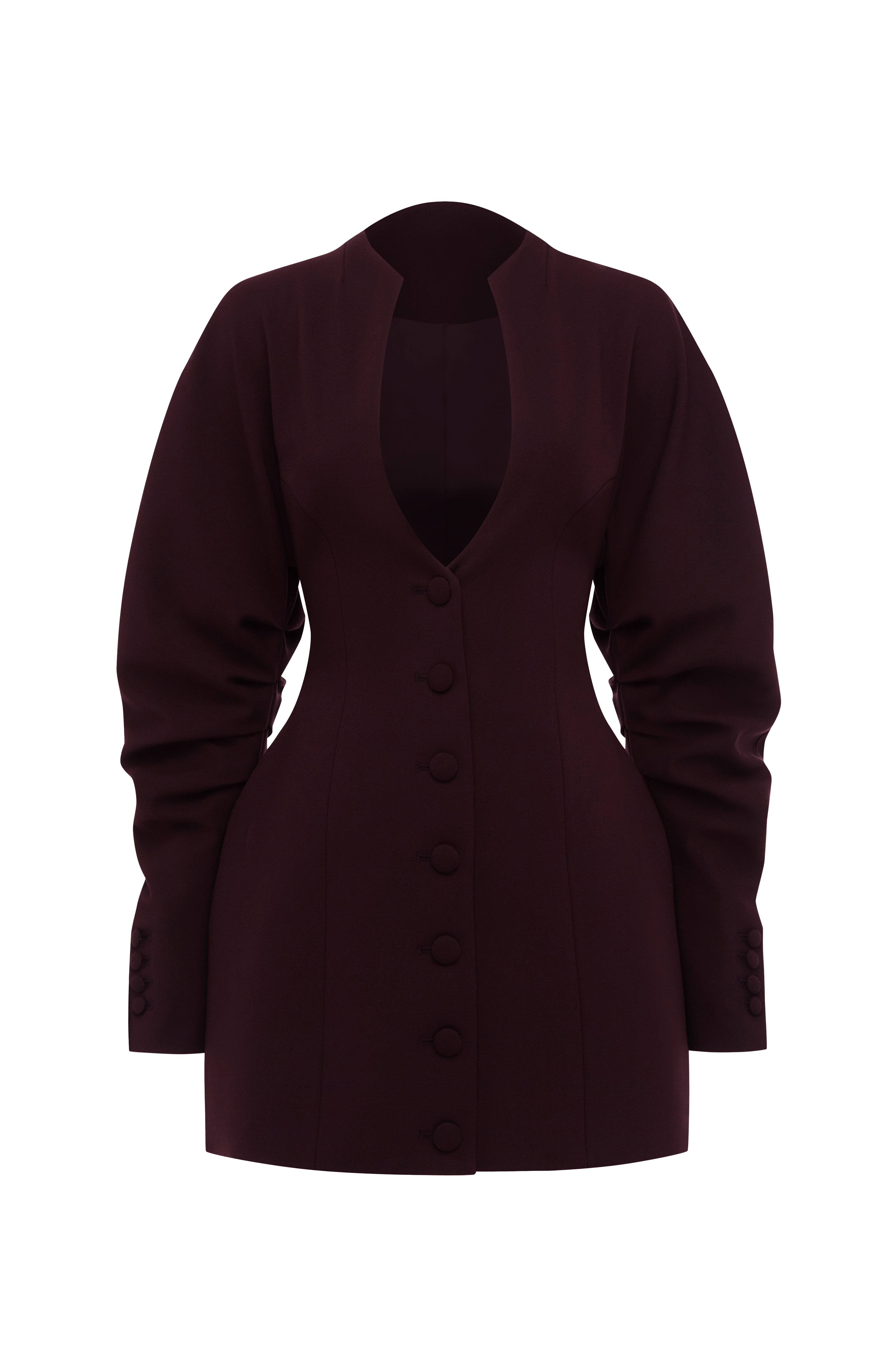 Cody Mini Dress - Plum – Ansicht 10