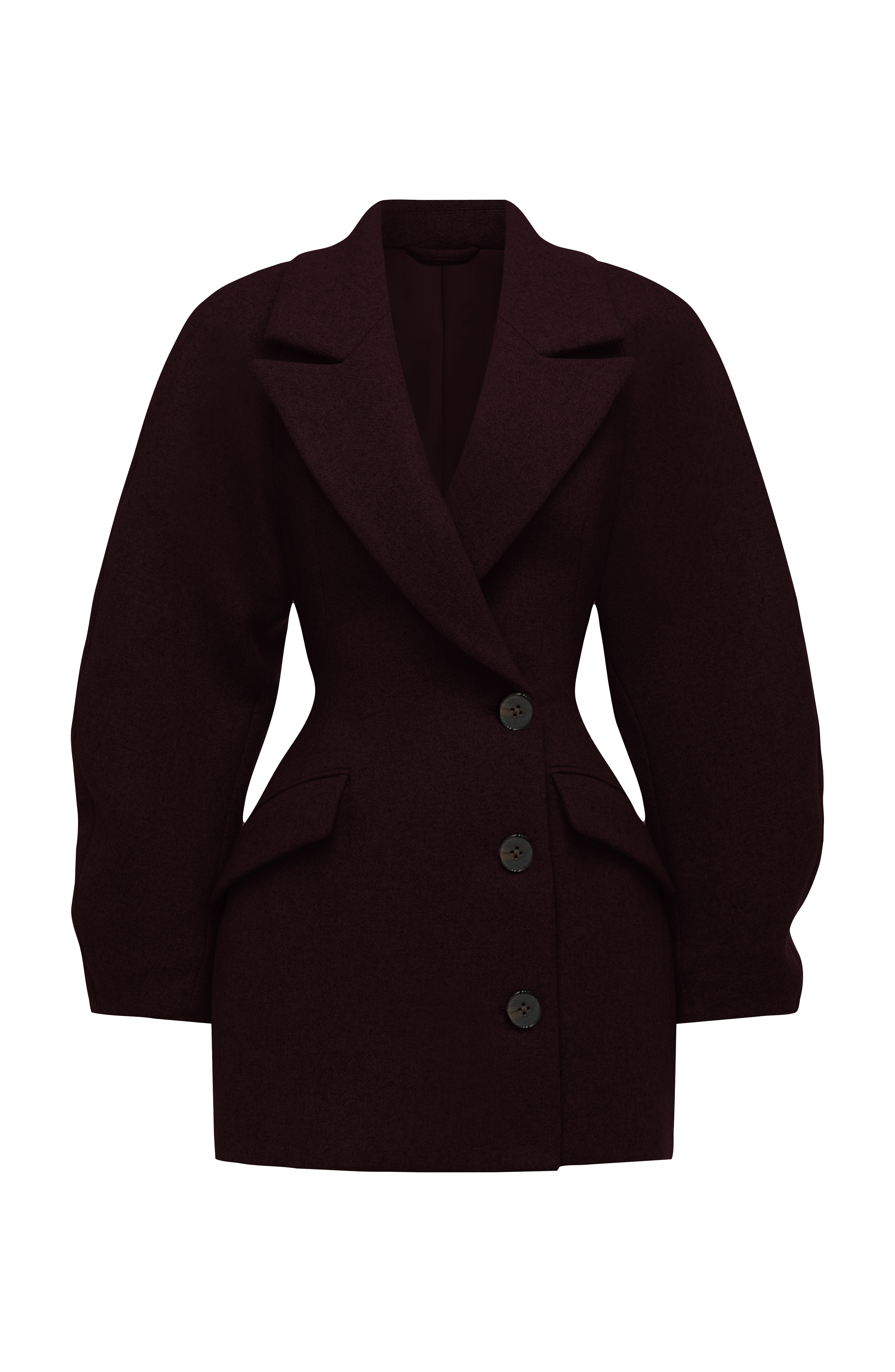 Dylan Blazer Dress - Plum – Ansicht 7