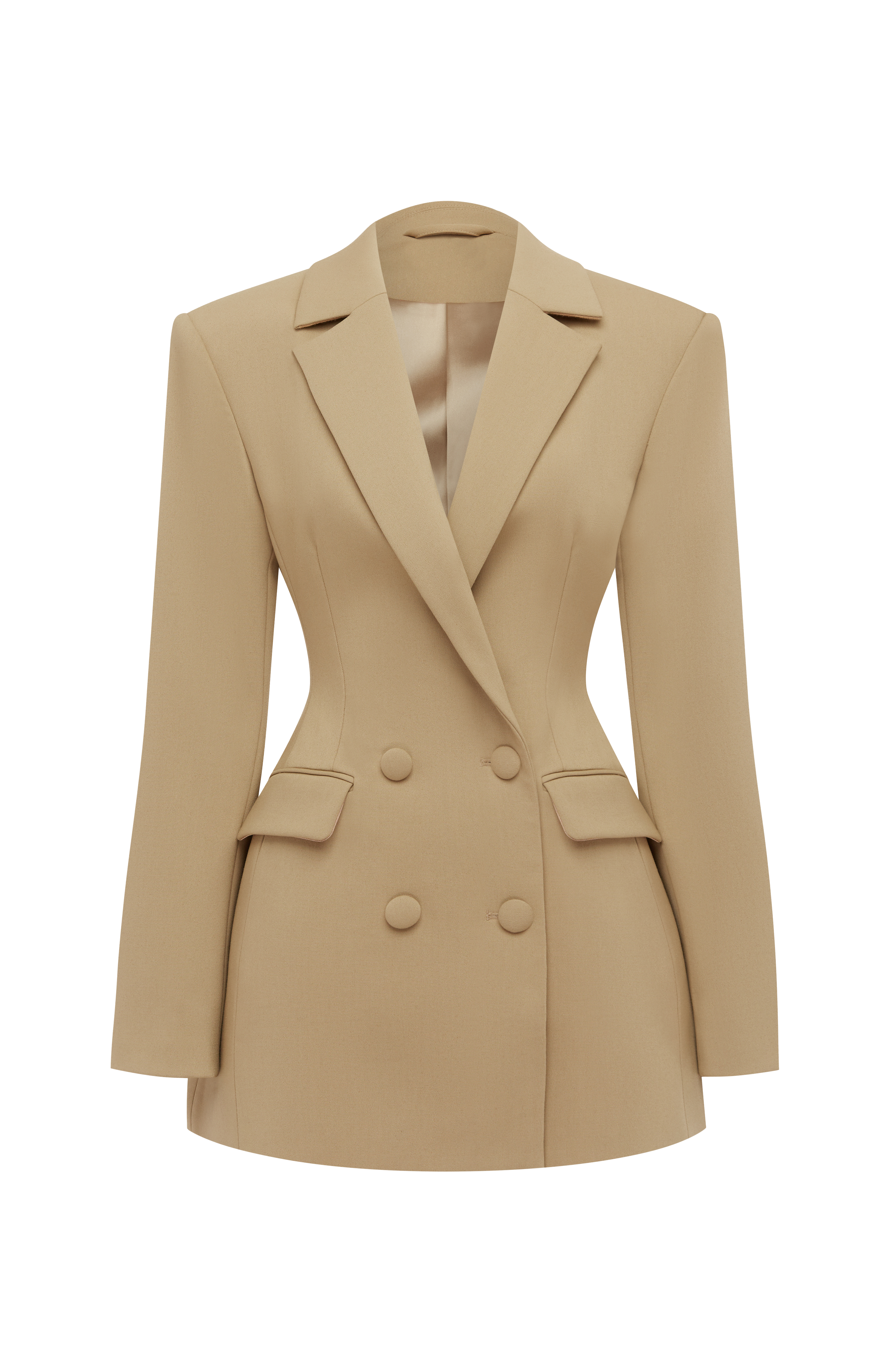 Elvira Mini Dress - Sand – Ansicht 9
