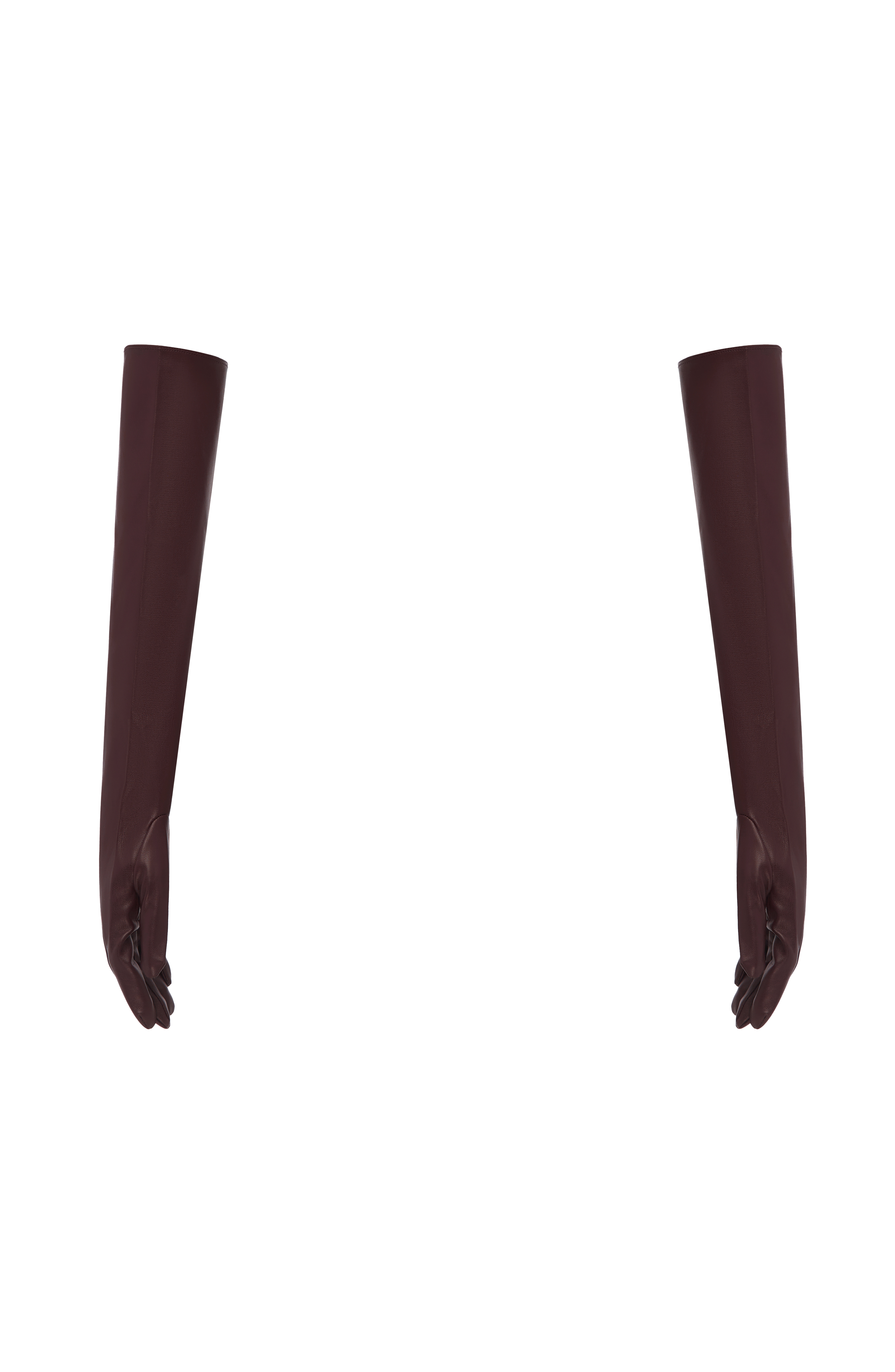 Frankie Gloves - Plum Brown — 5