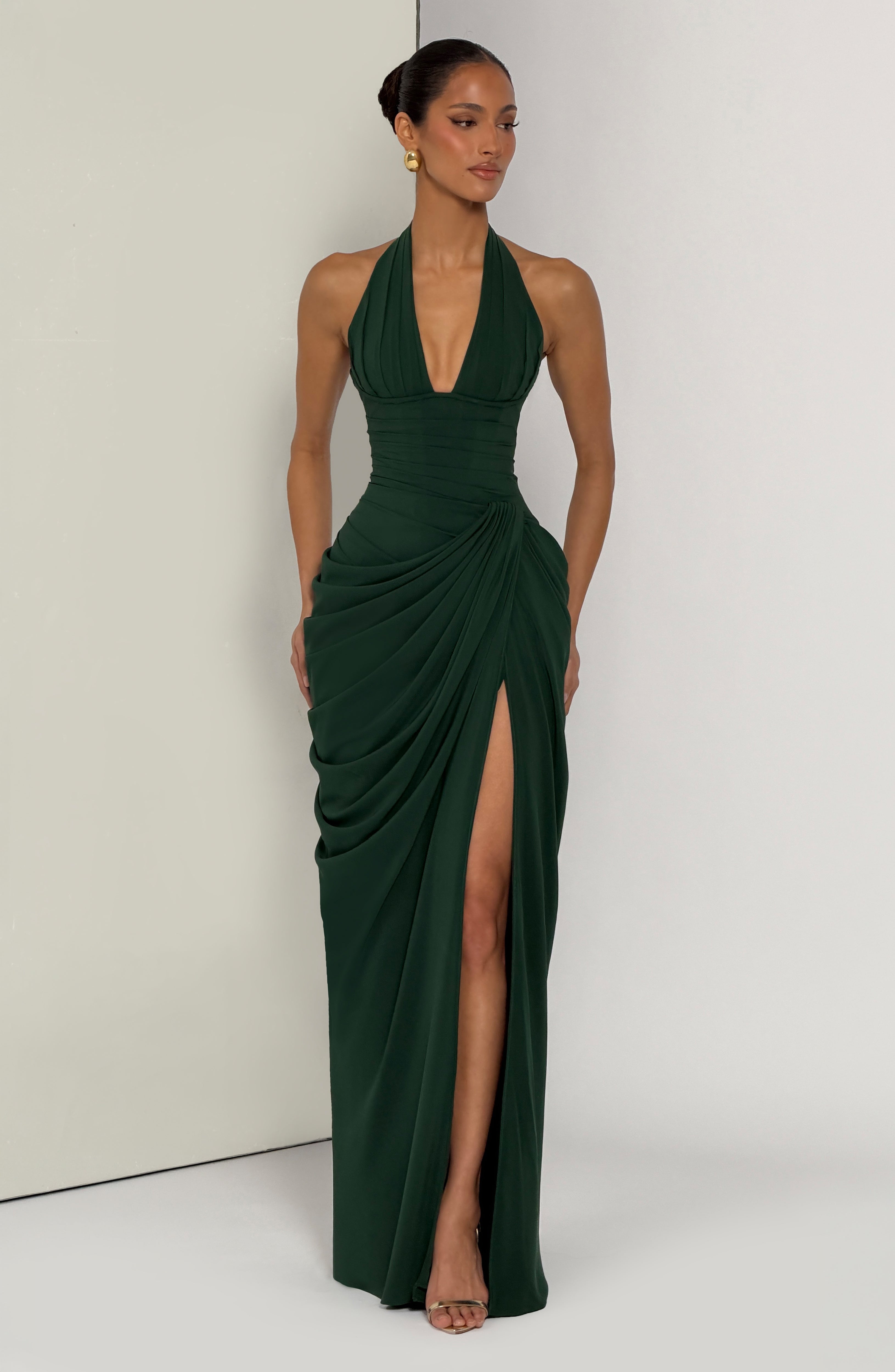 Minette Maxi Dress - Emerald – Ansicht 11