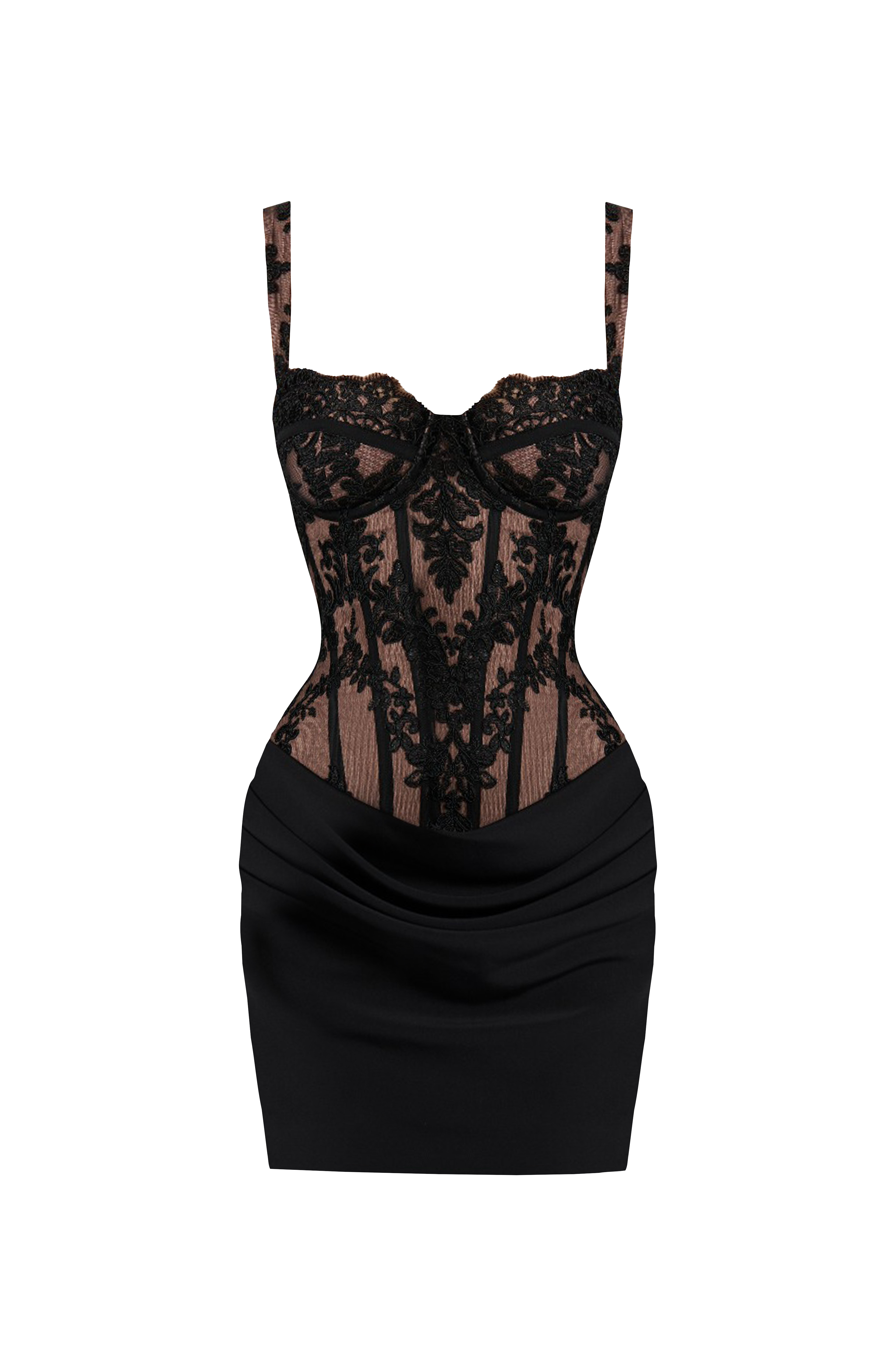 Nerina Mini Dress - Black – Ansicht 11
