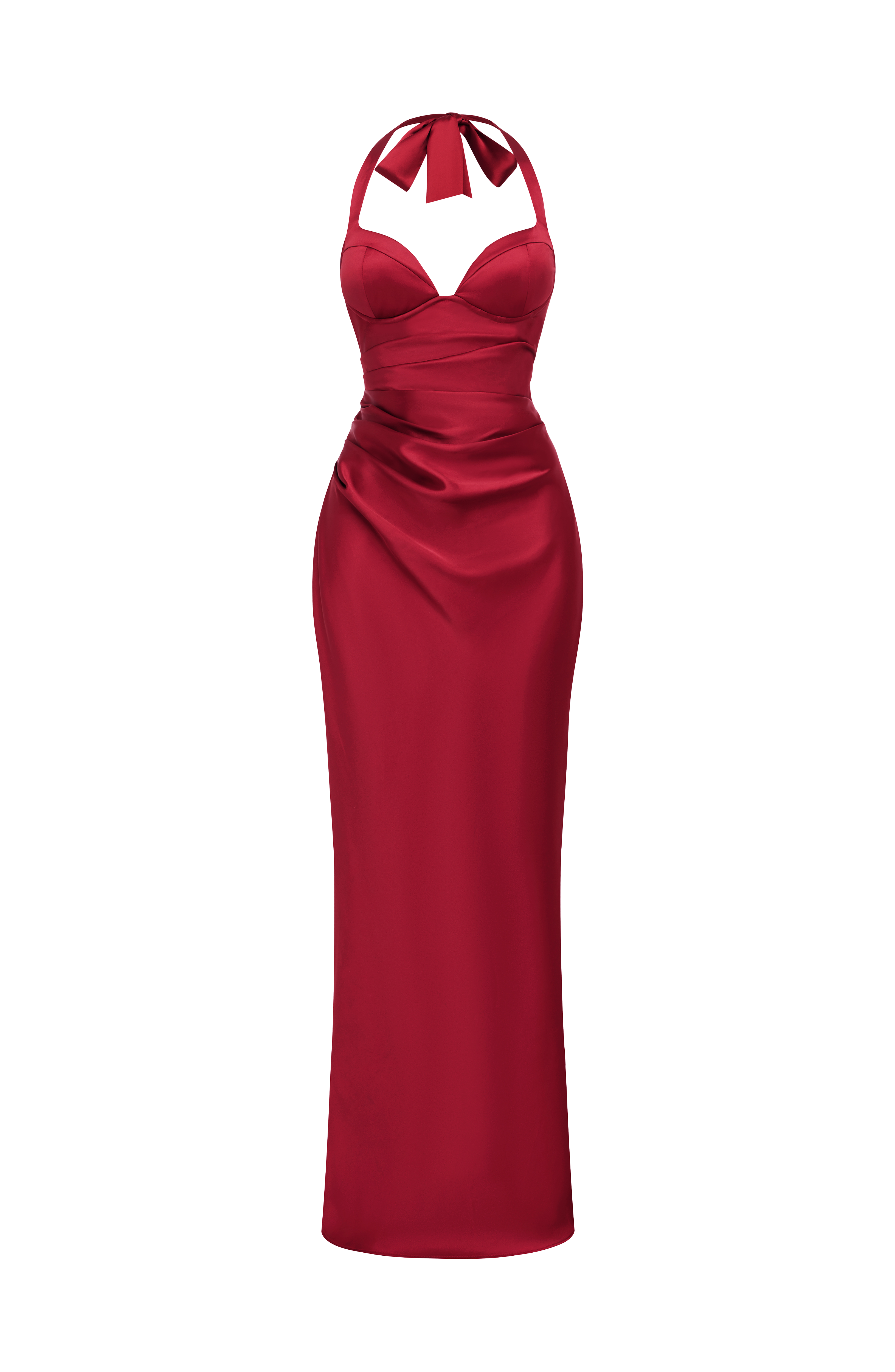 Ophelia Maxi Dress - Deep Red – Ansicht 8