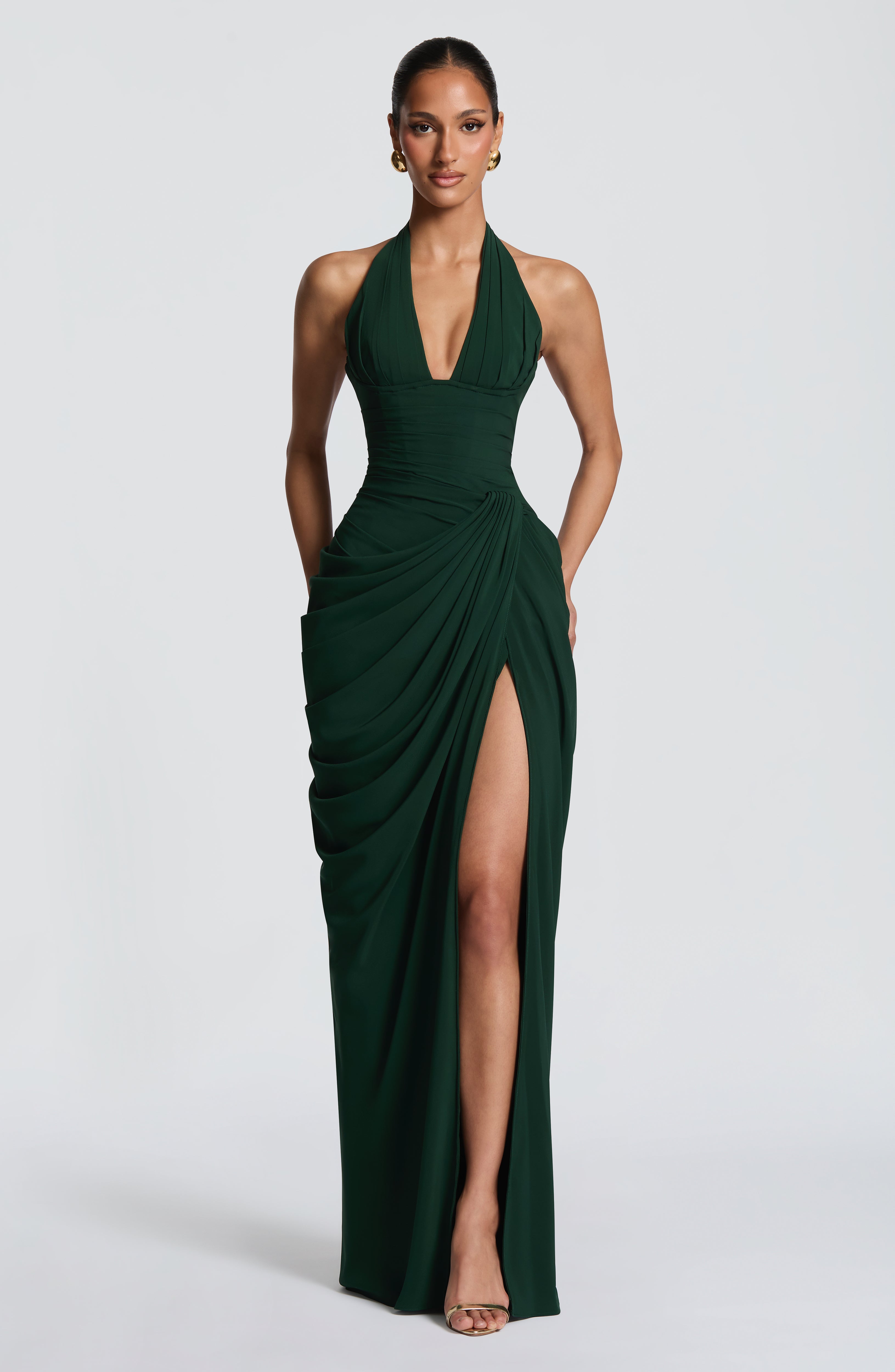 Minette Maxi Dress - Emerald – Ansicht 1