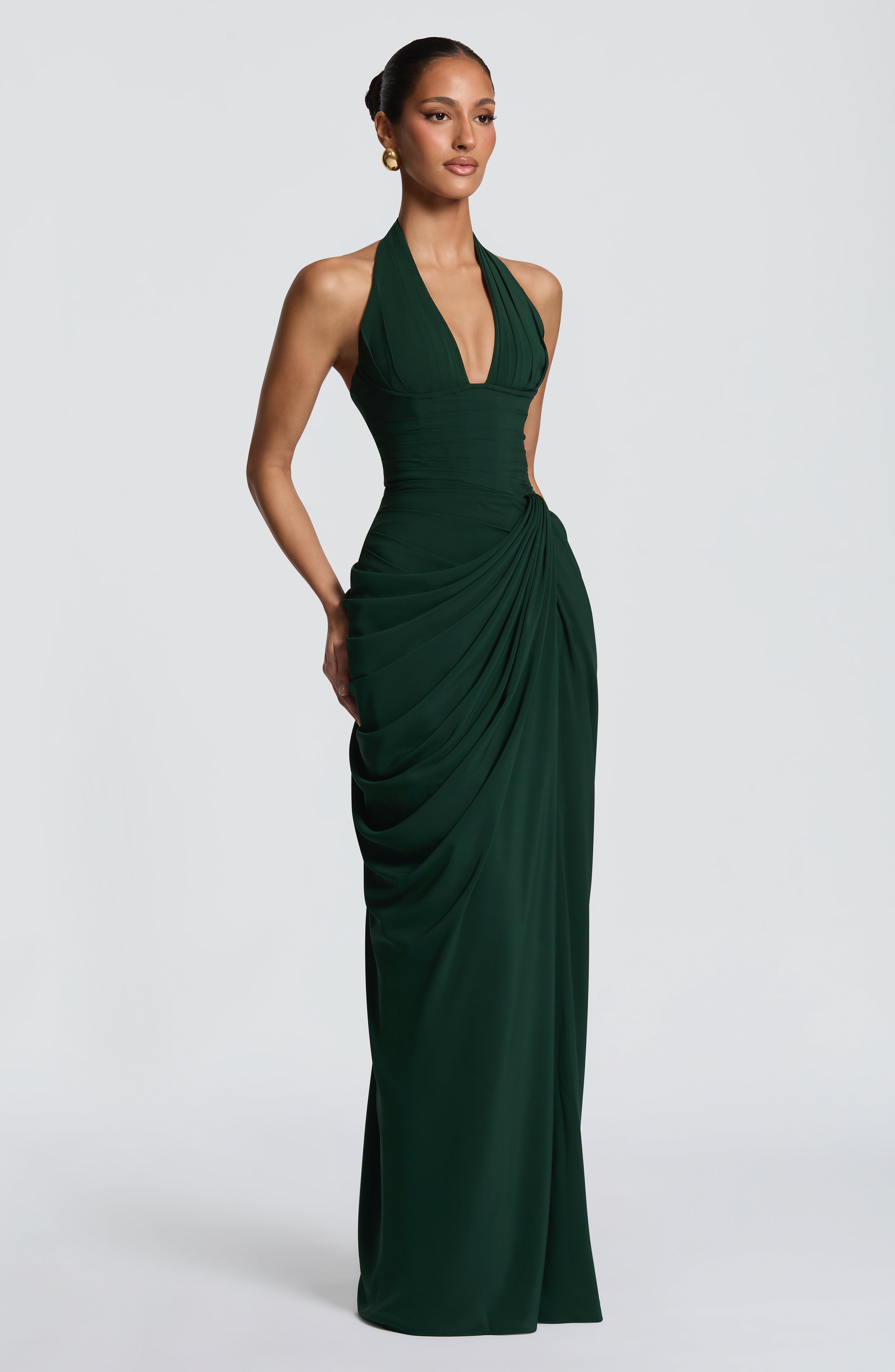 Minette Maxi Dress - Emerald – Ansicht 5