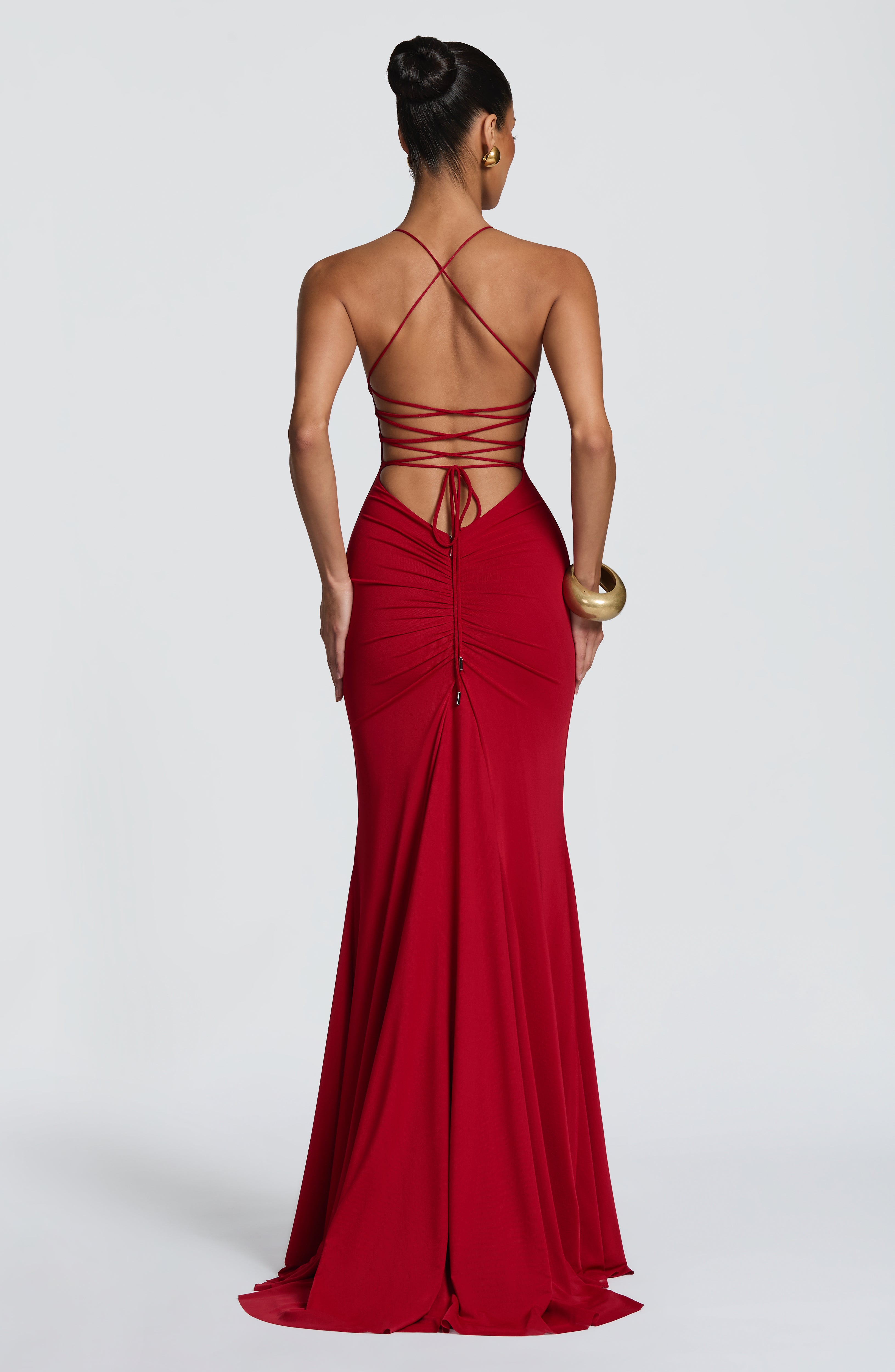 Olenia Gown - Deep Red – Ansicht 2