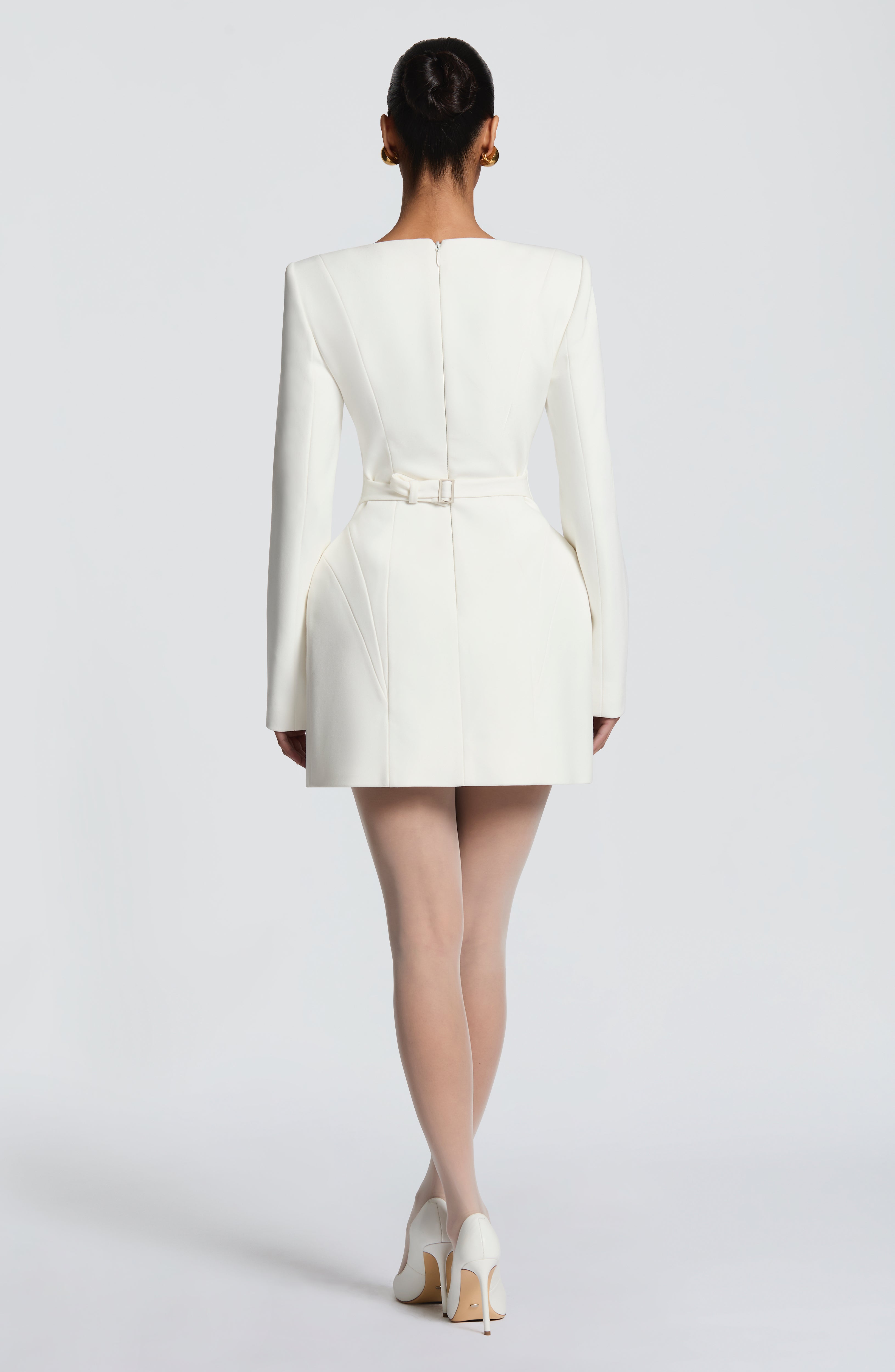 Azzurra Mini Dress - Ivory – Ansicht 12
