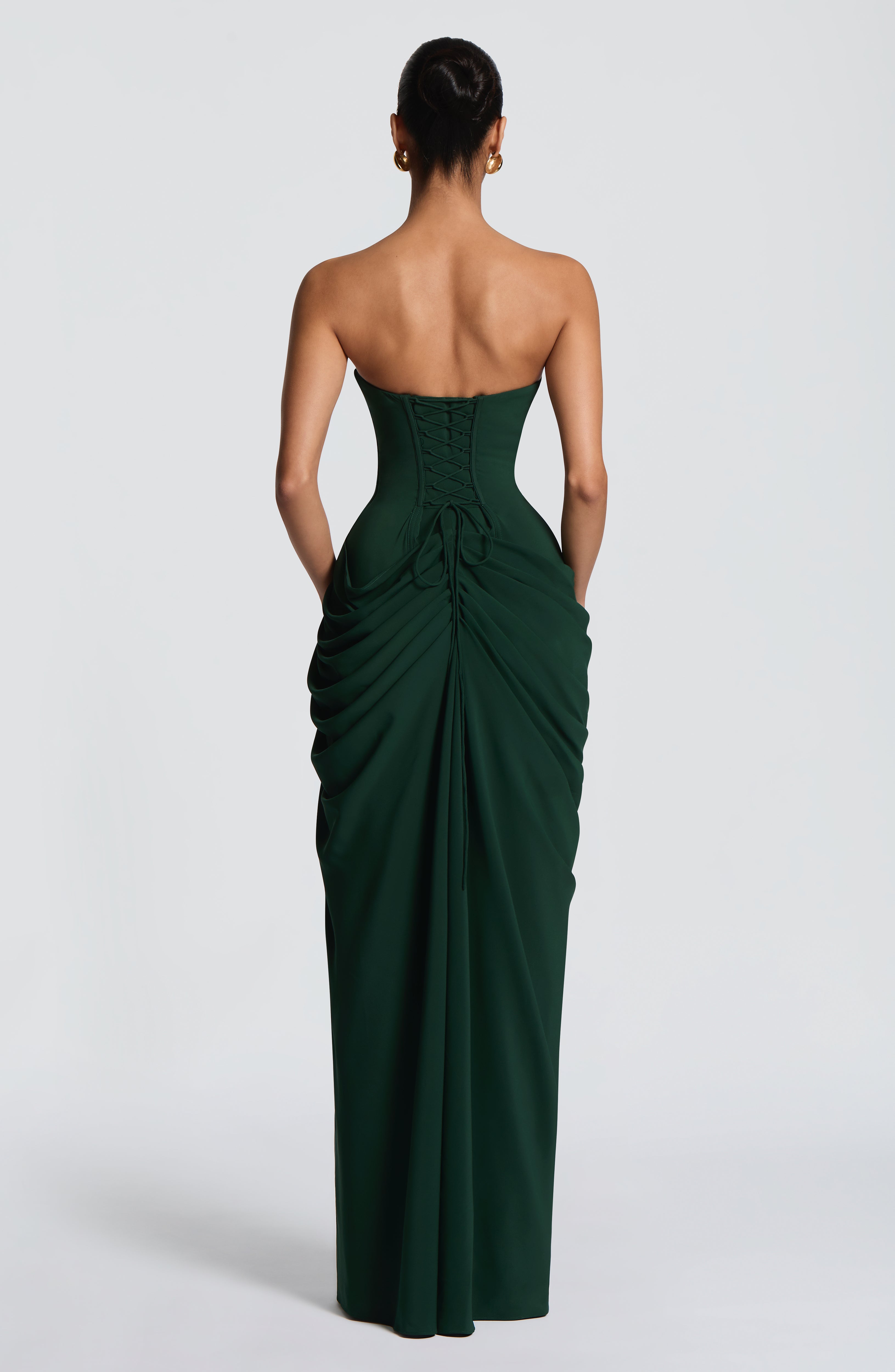 Cyra Maxi Dress - Emerald – Ansicht 2