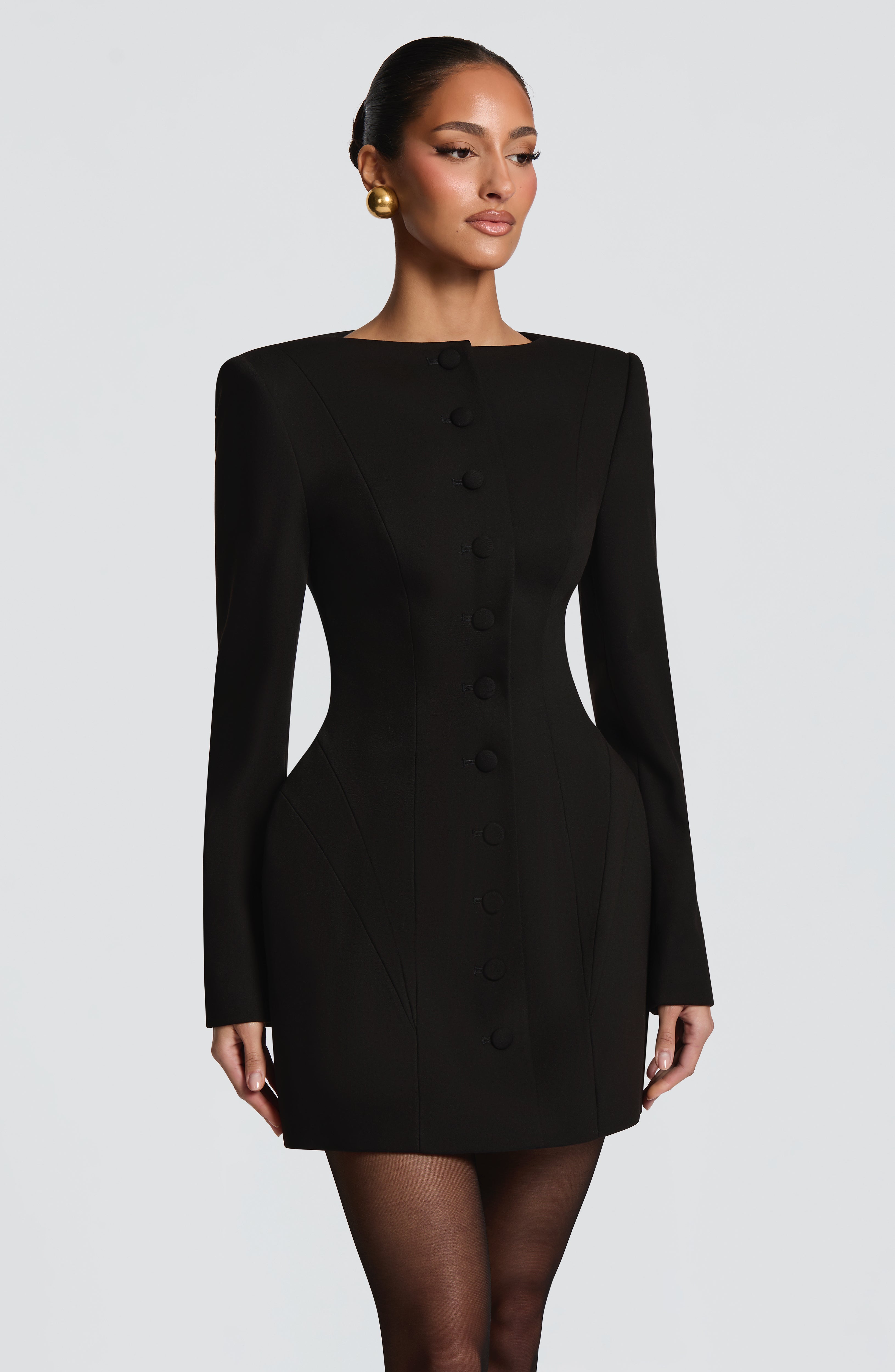 Azzurra Mini Dress - Black – Ansicht 14