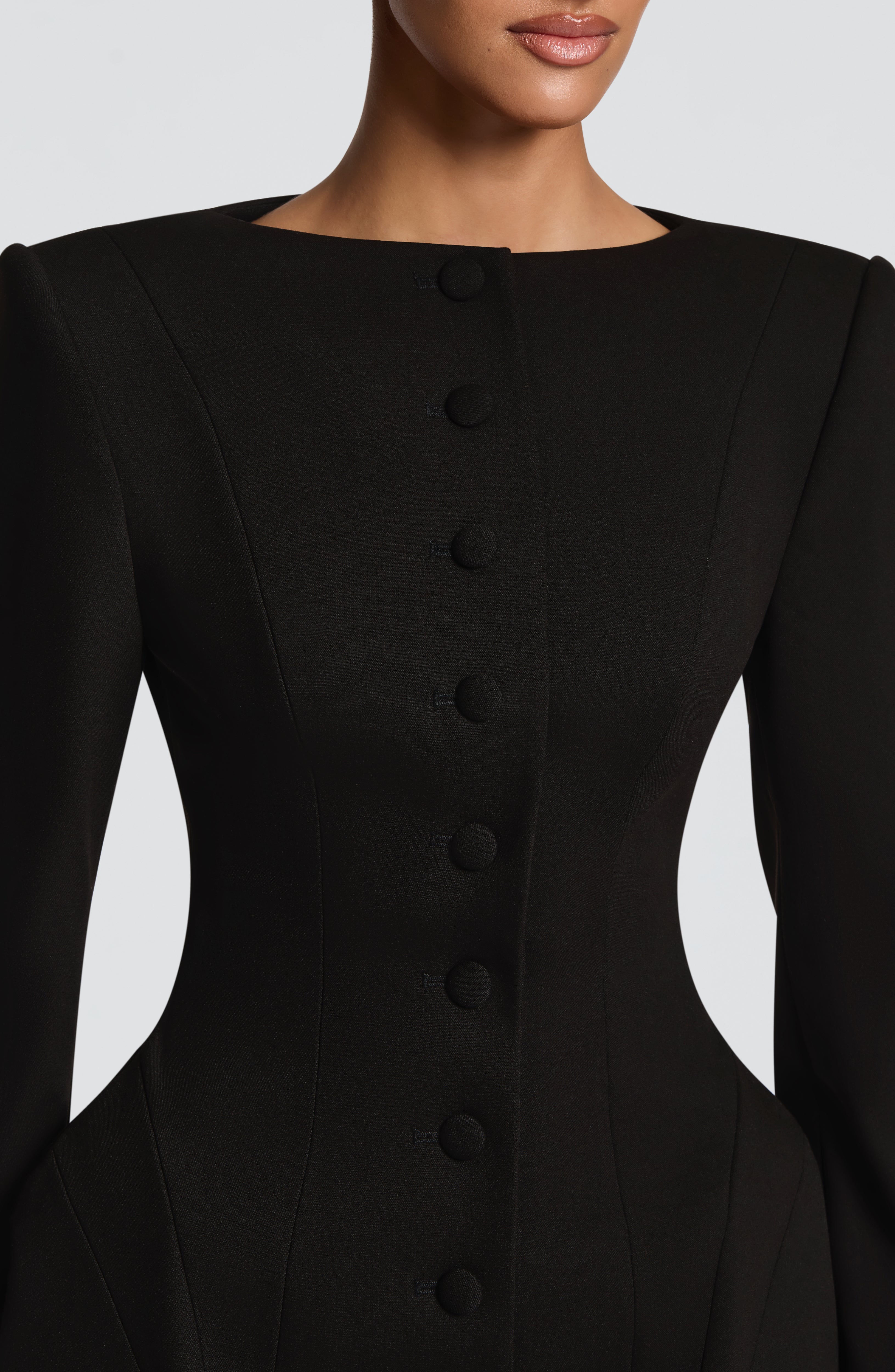 Azzurra Mini Dress - Black – Ansicht 5