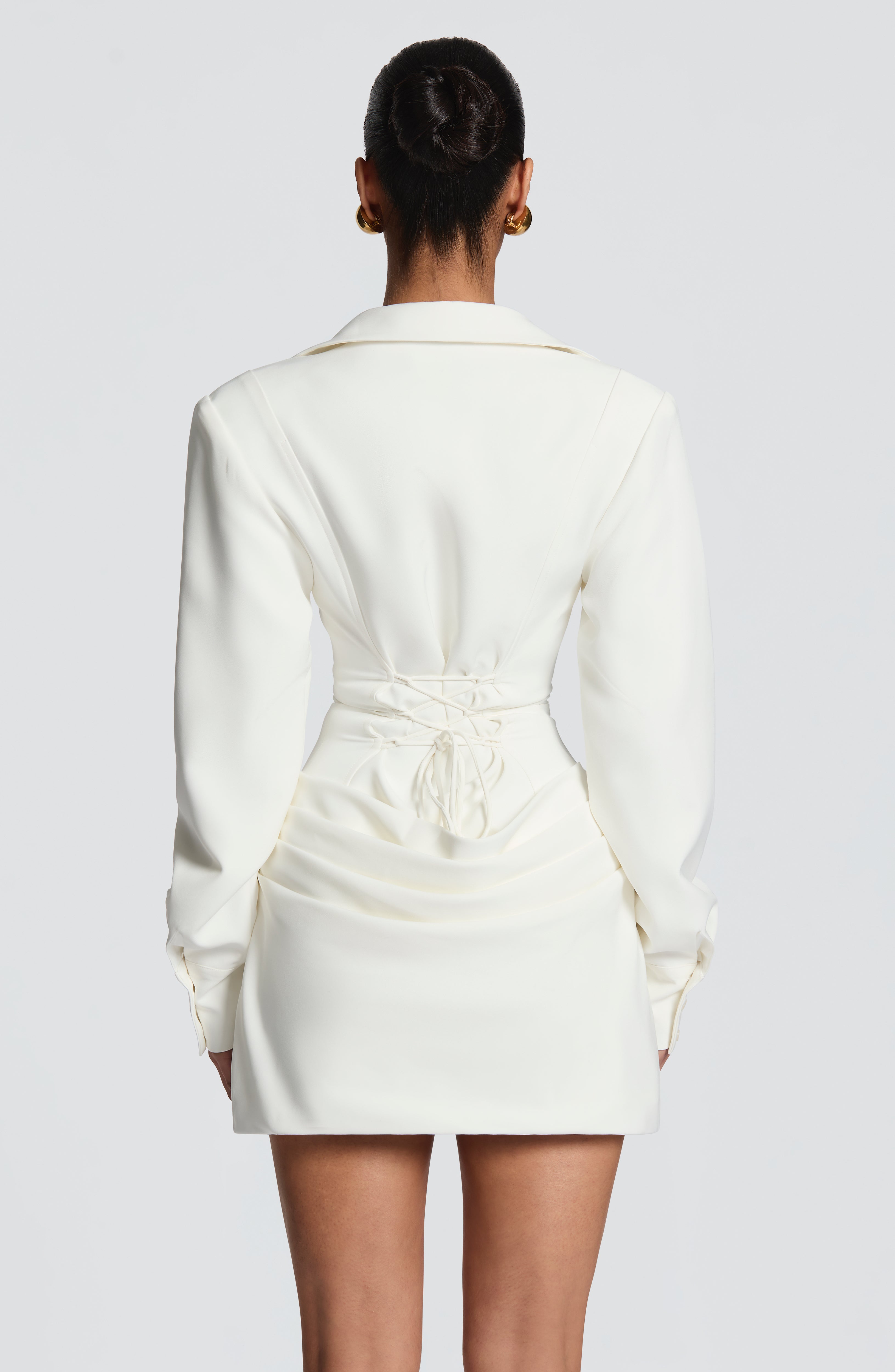 Brietta Mini Dress - Ivory – Ansicht 2
