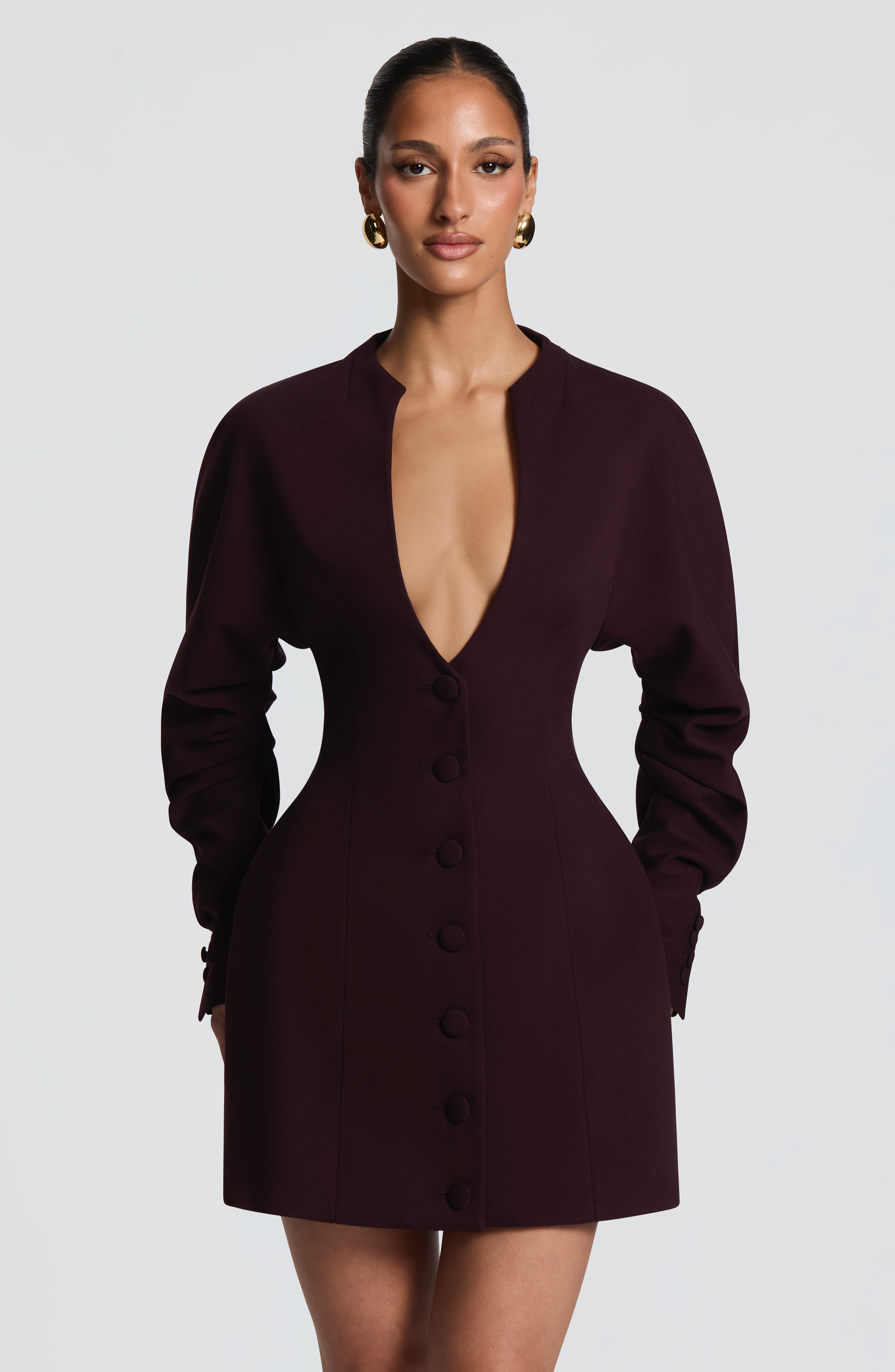 Cody Mini Dress - Plum – Ansicht 7
