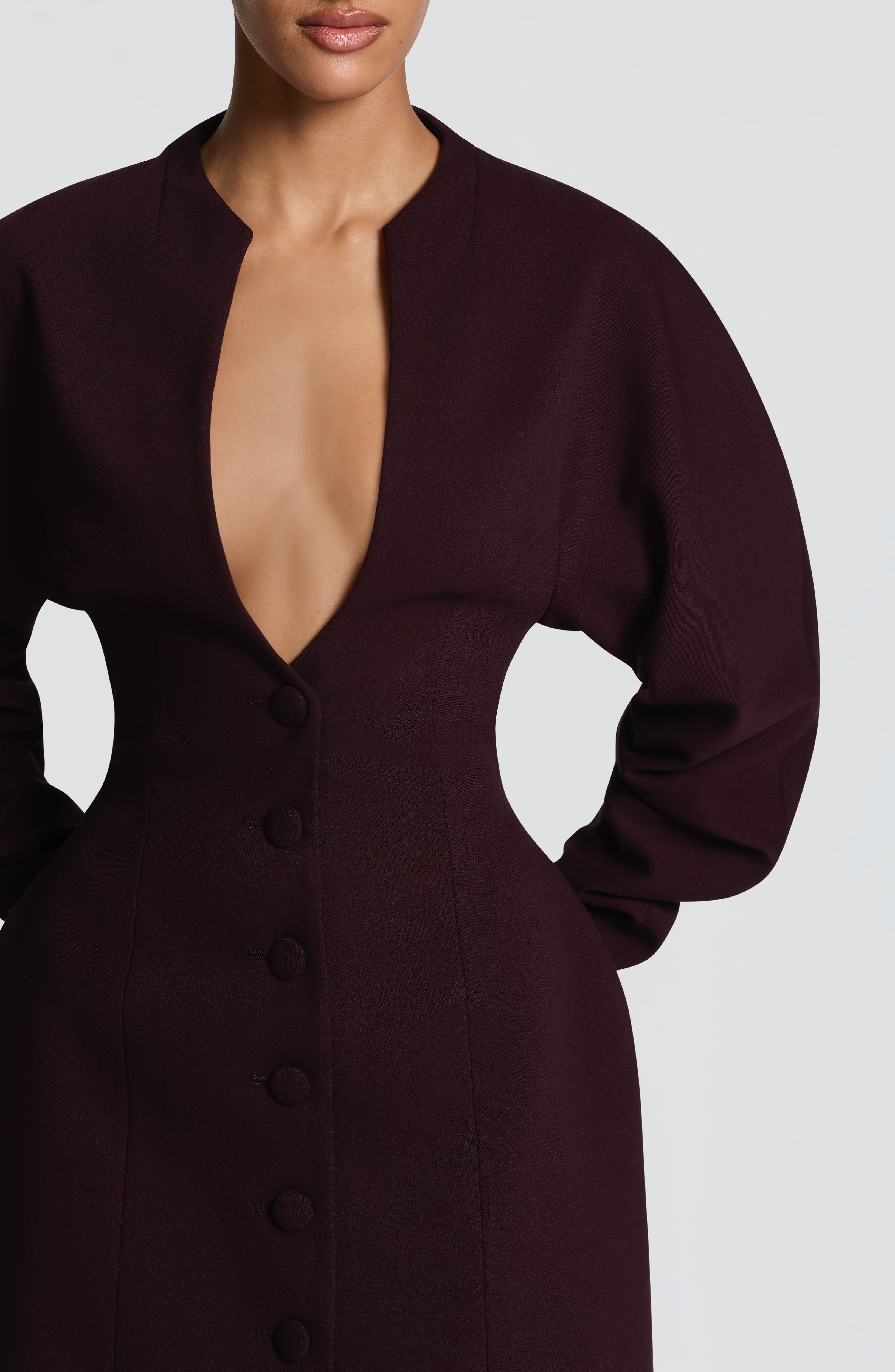 Cody Mini Dress - Plum – Ansicht 6