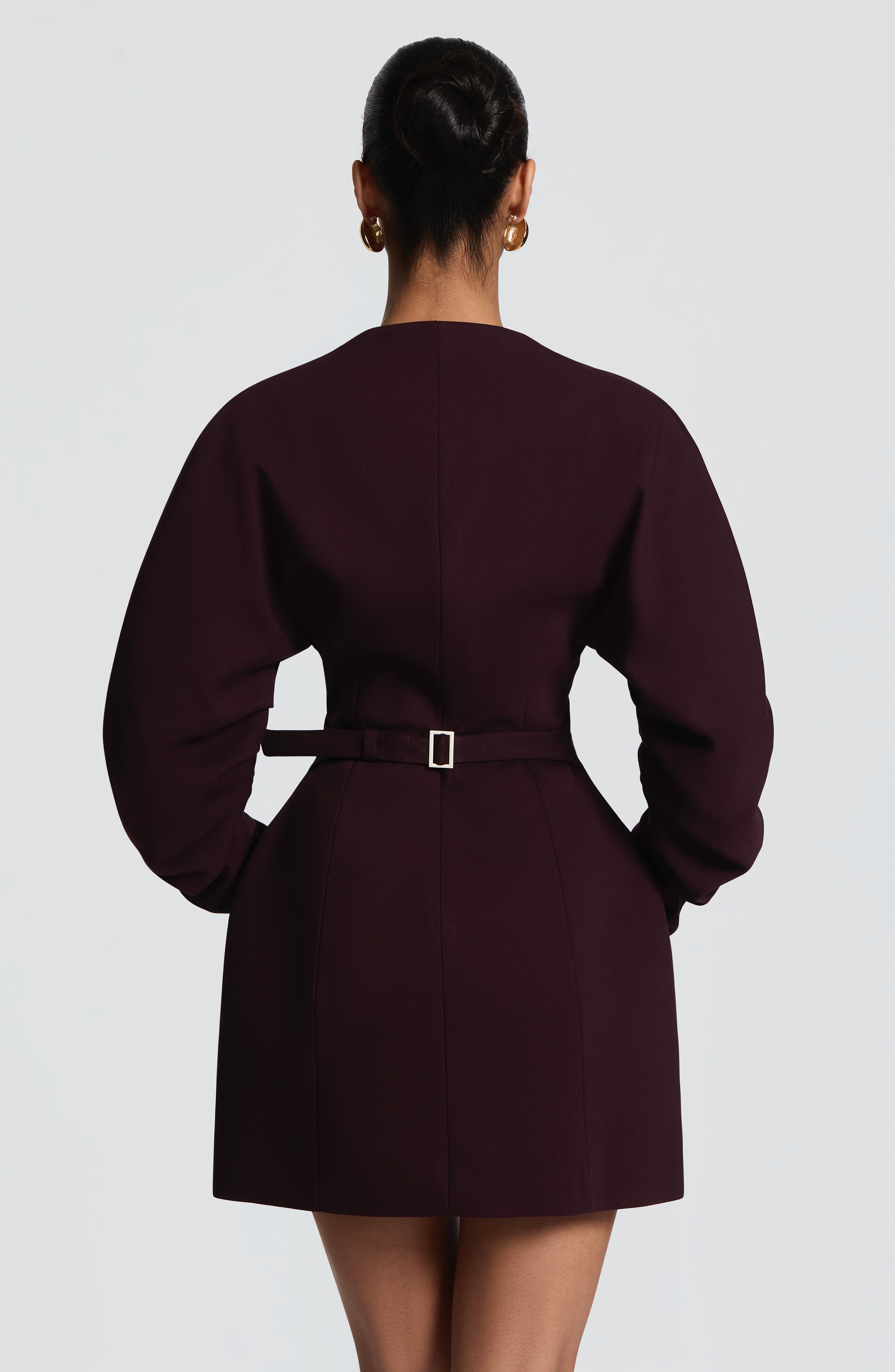 Cody Mini Dress - Plum – Ansicht 4