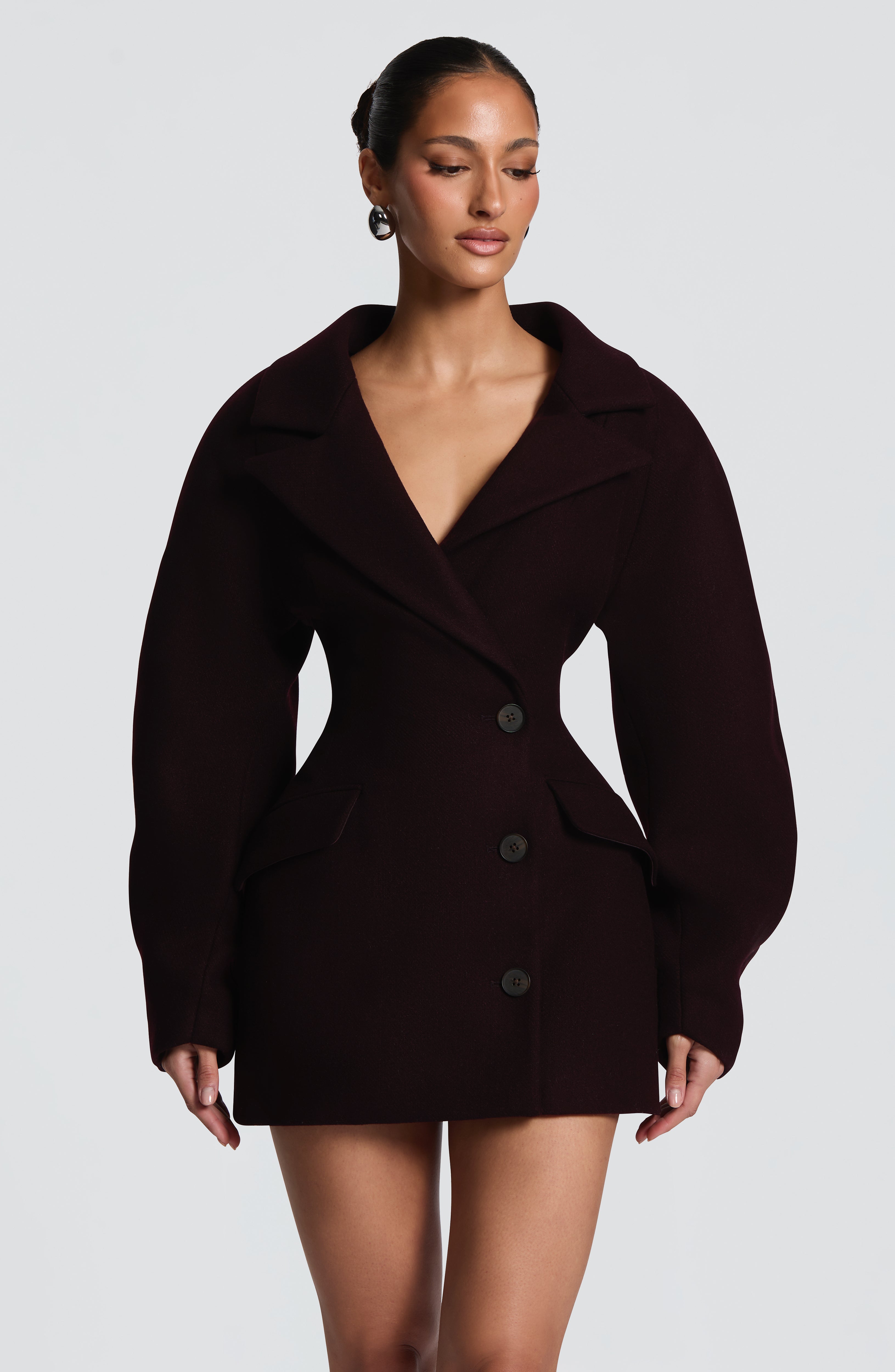 Dylan Blazer Dress - Plum – Ansicht 8