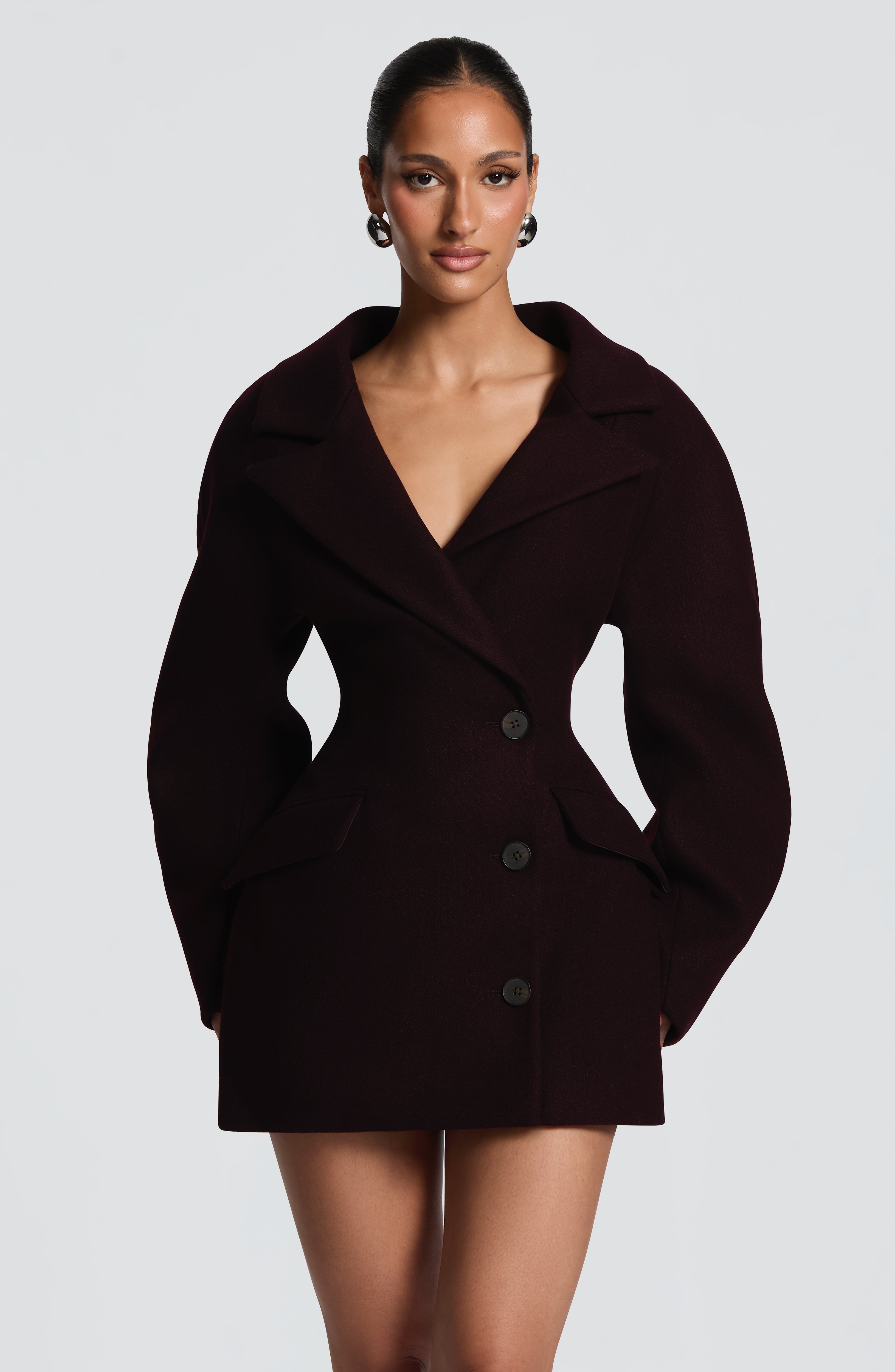 Dylan Blazer Dress - Plum – Ansicht 11
