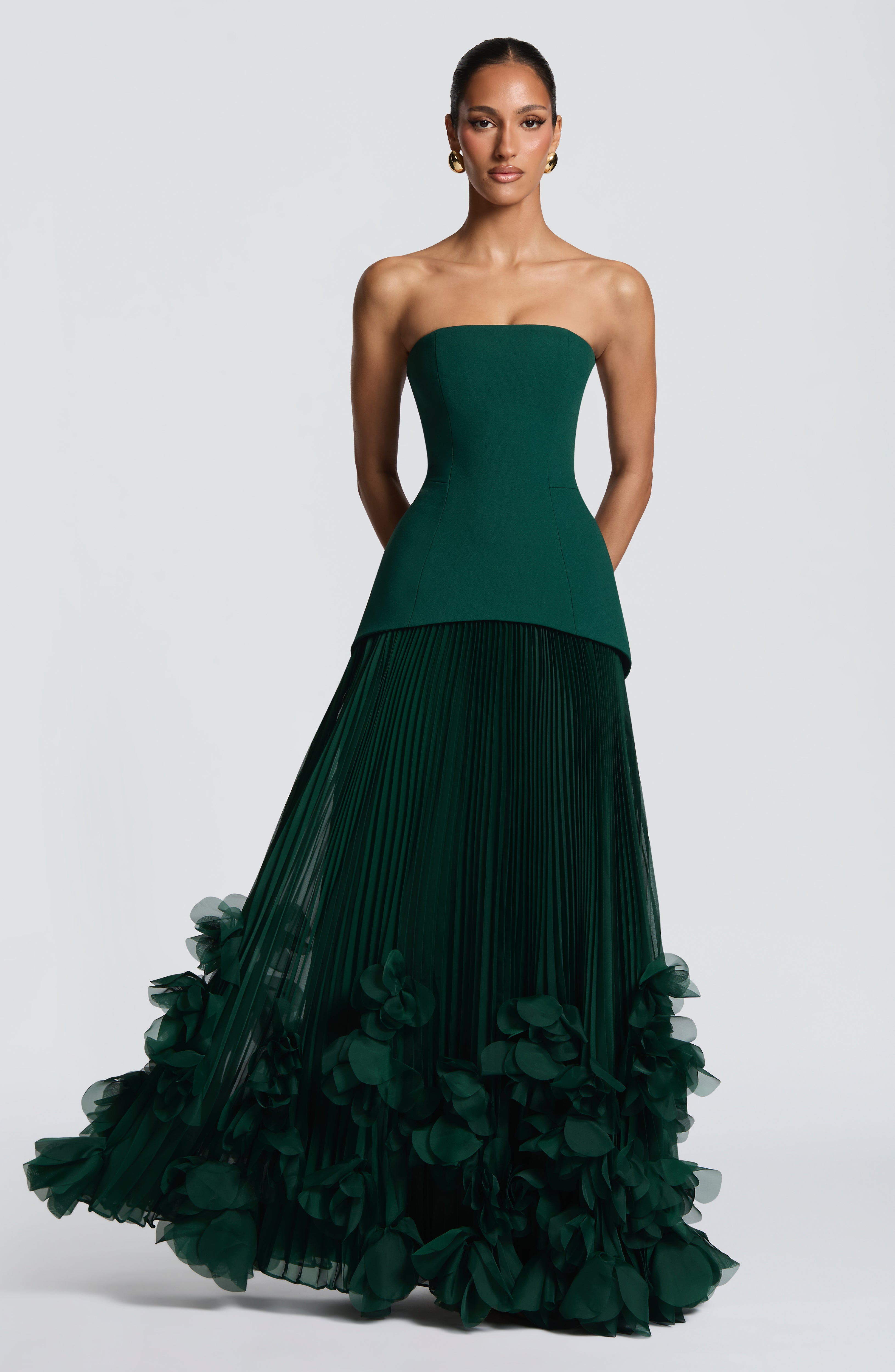 Seraphina Gown - Emerald – Ansicht 1
