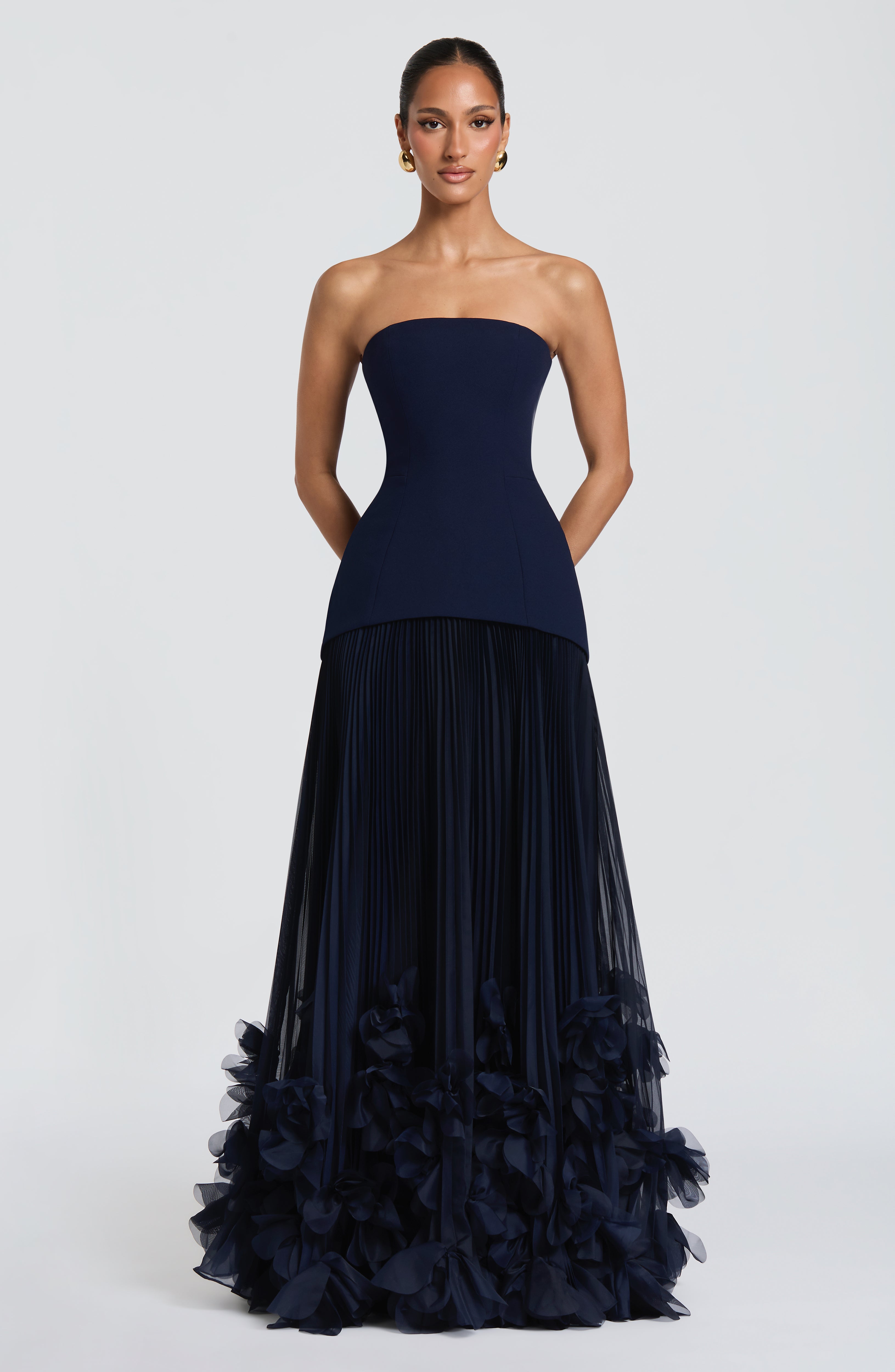 Seraphina Gown - Navy – Ansicht 1