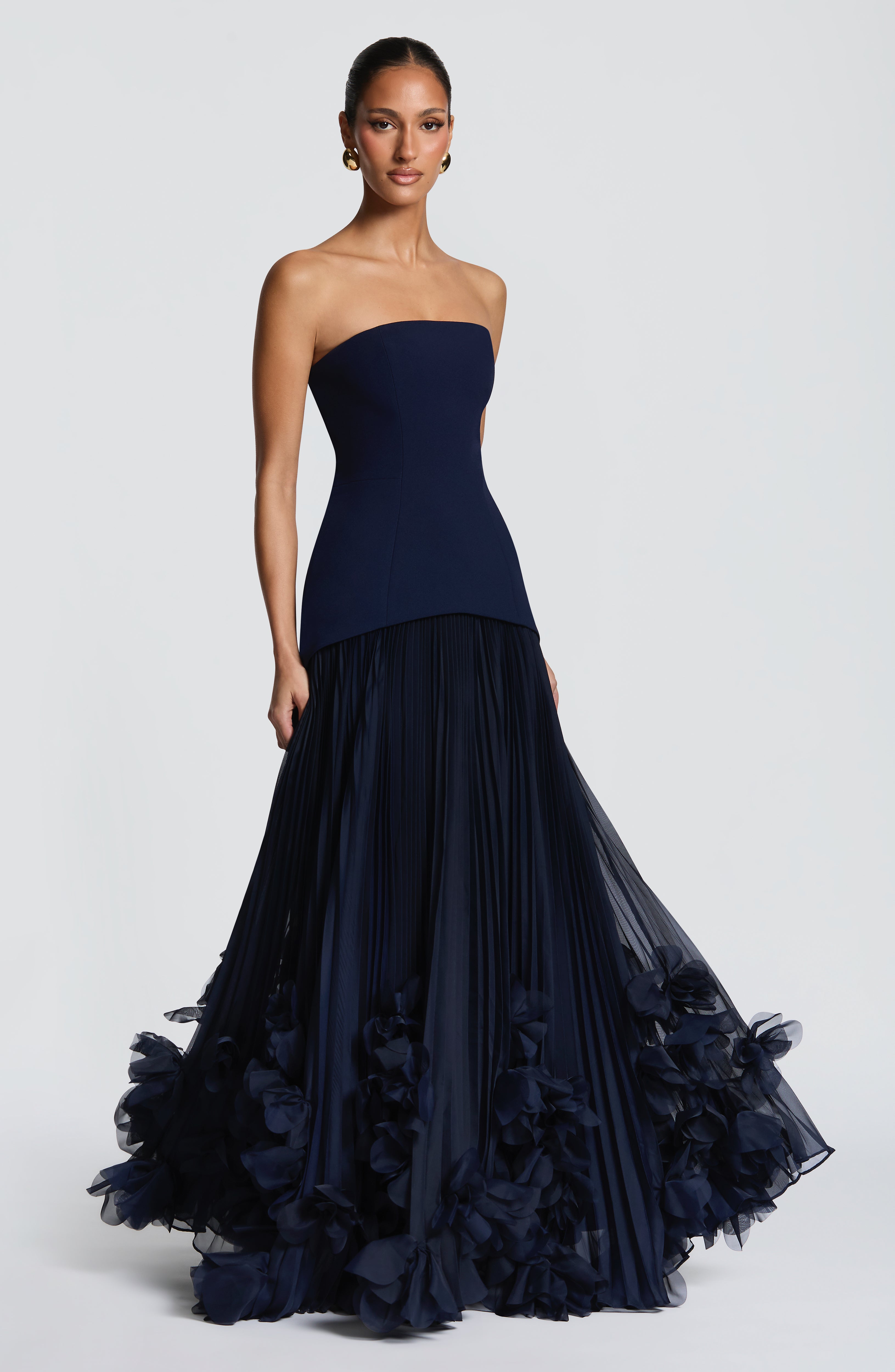 Seraphina Gown - Navy – Ansicht 3